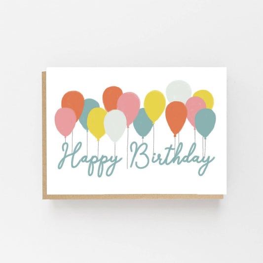 Lomond Paper Co - Happy Birthday Balloons