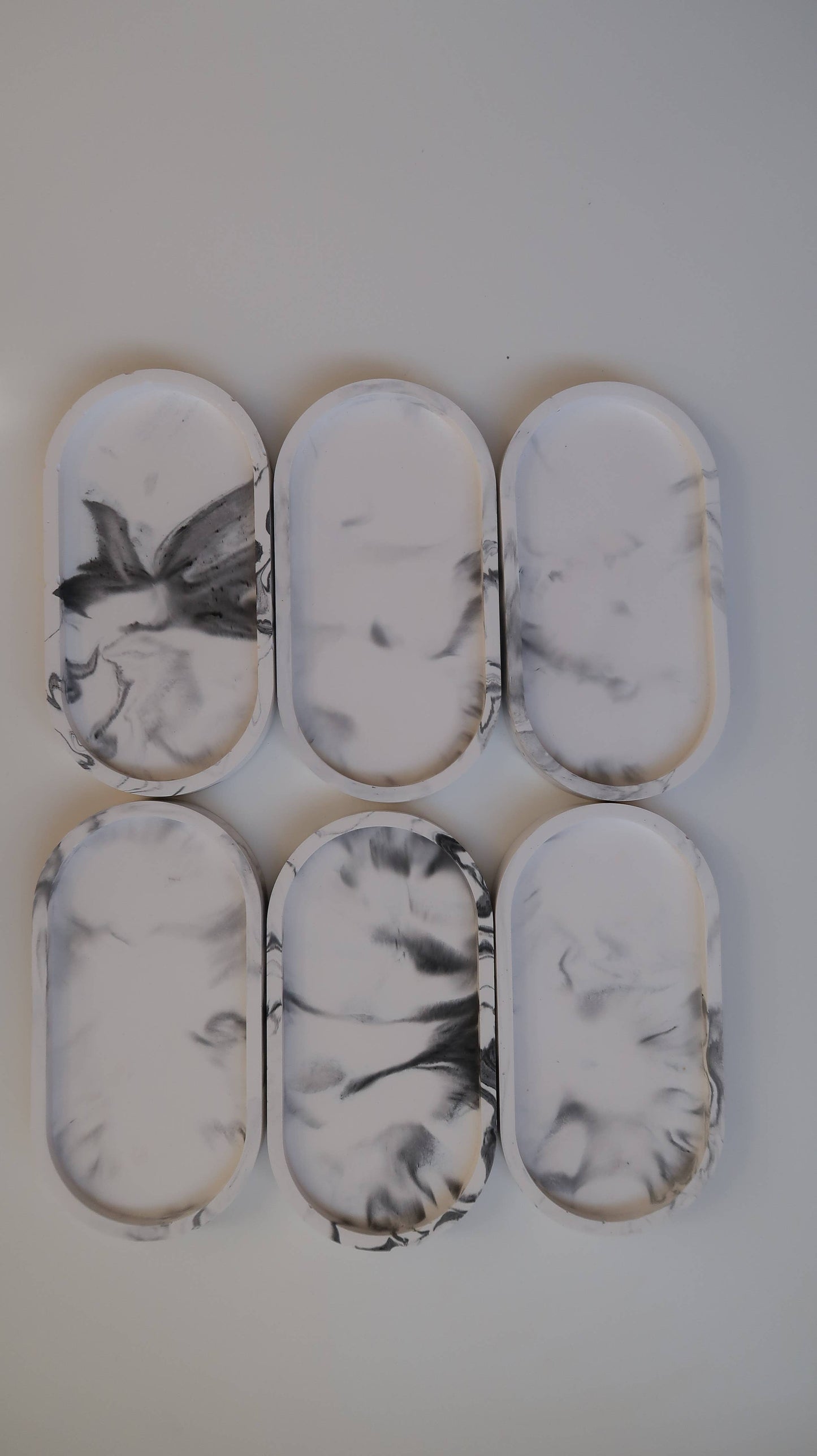 Jeune Home - Oval Concrete Tray | tray for candles | jewellery tray