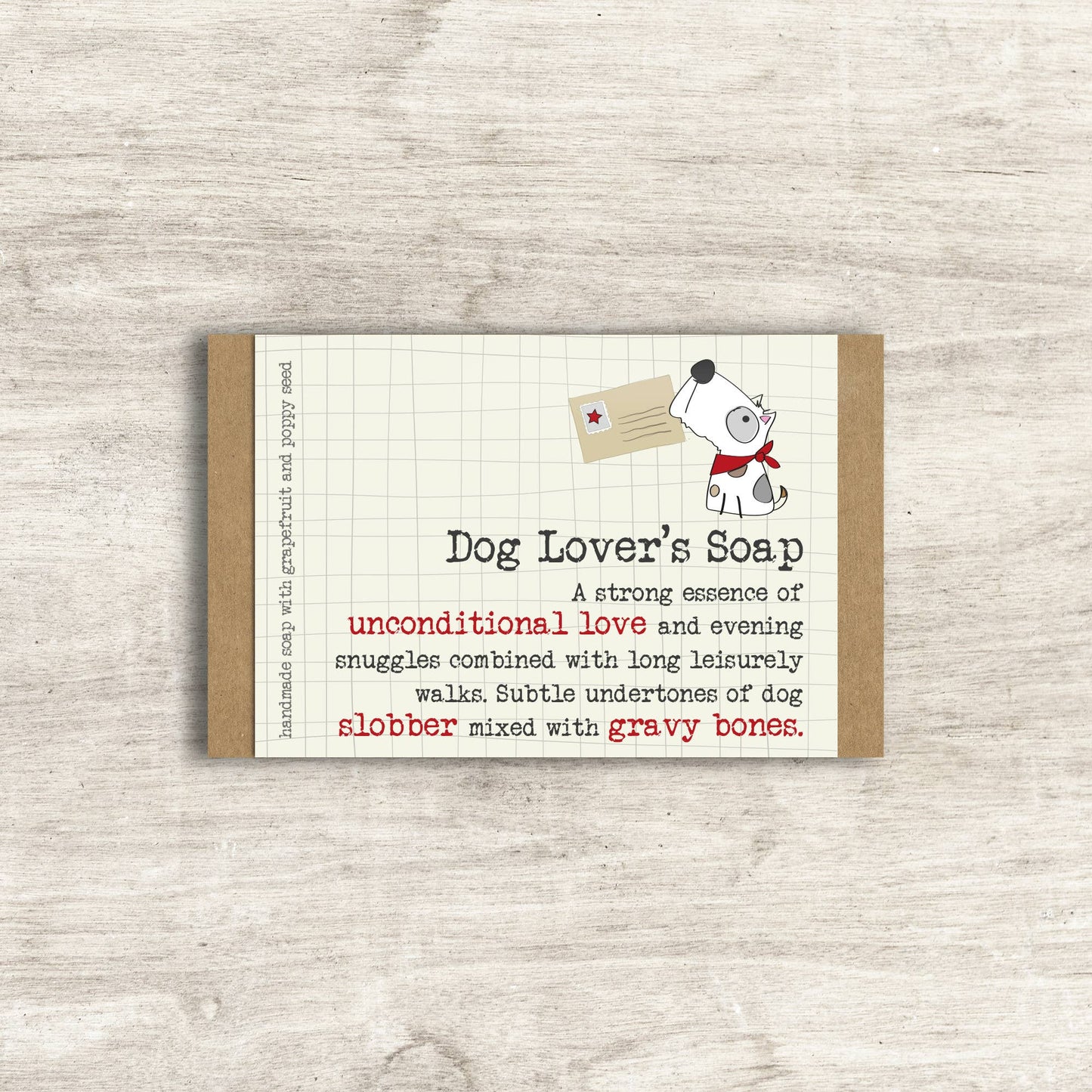 Dandelion Stationery - Dog Lover's Soap - Humorous Soap Gift