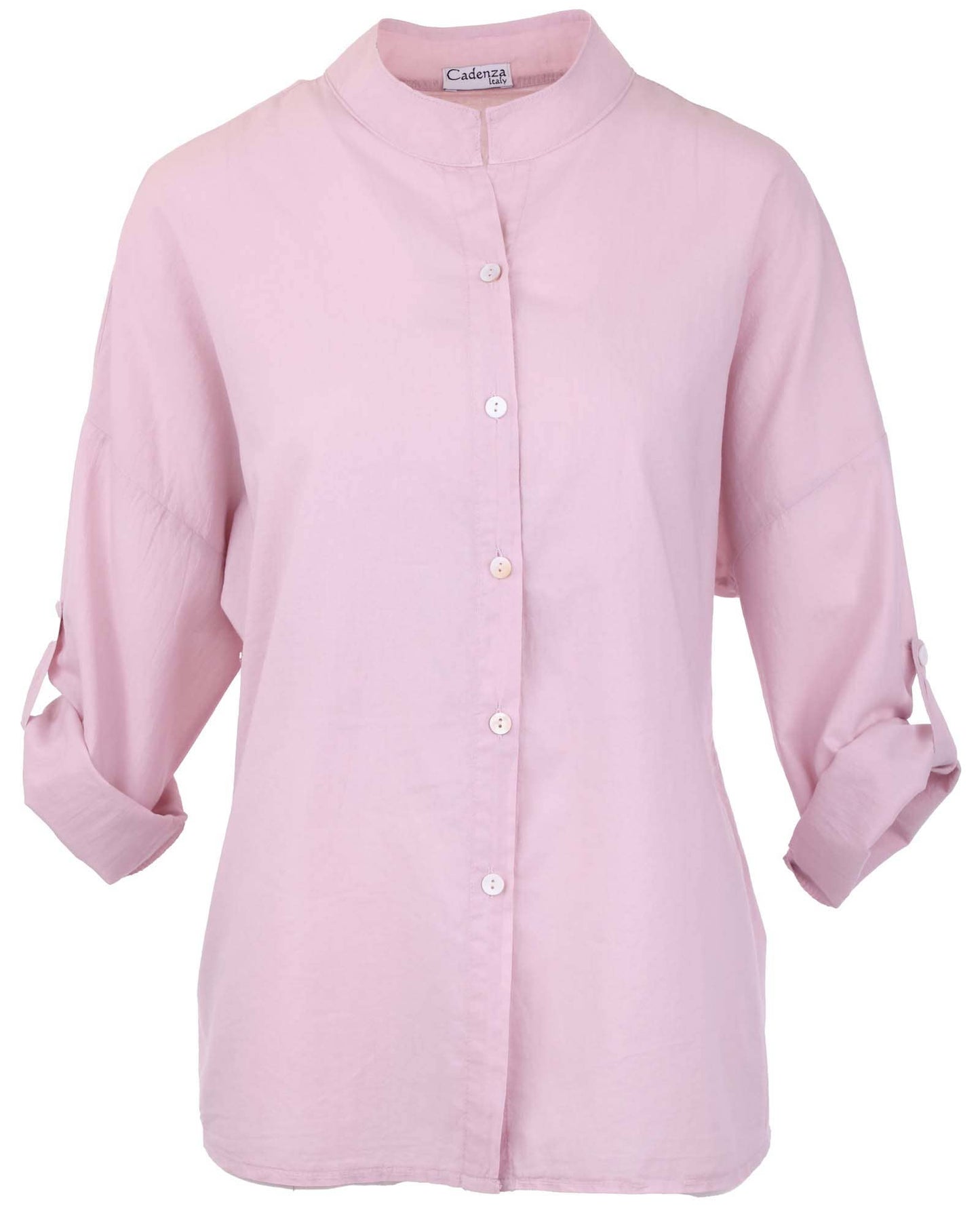 Cadenza Italy Ltd - Cotton Grandad Shirt