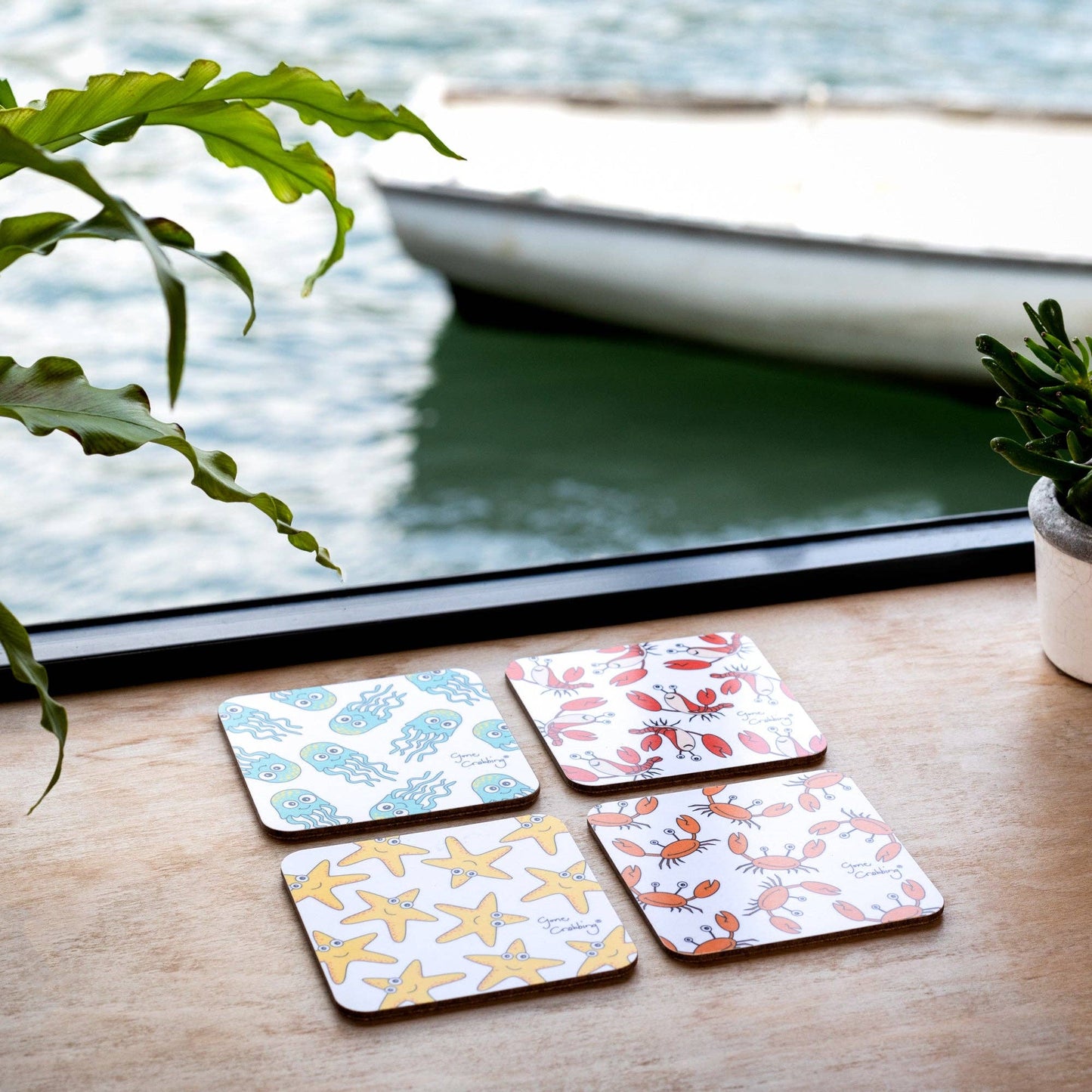 Gone Crabbing - Little Starfish Sealife Coaster