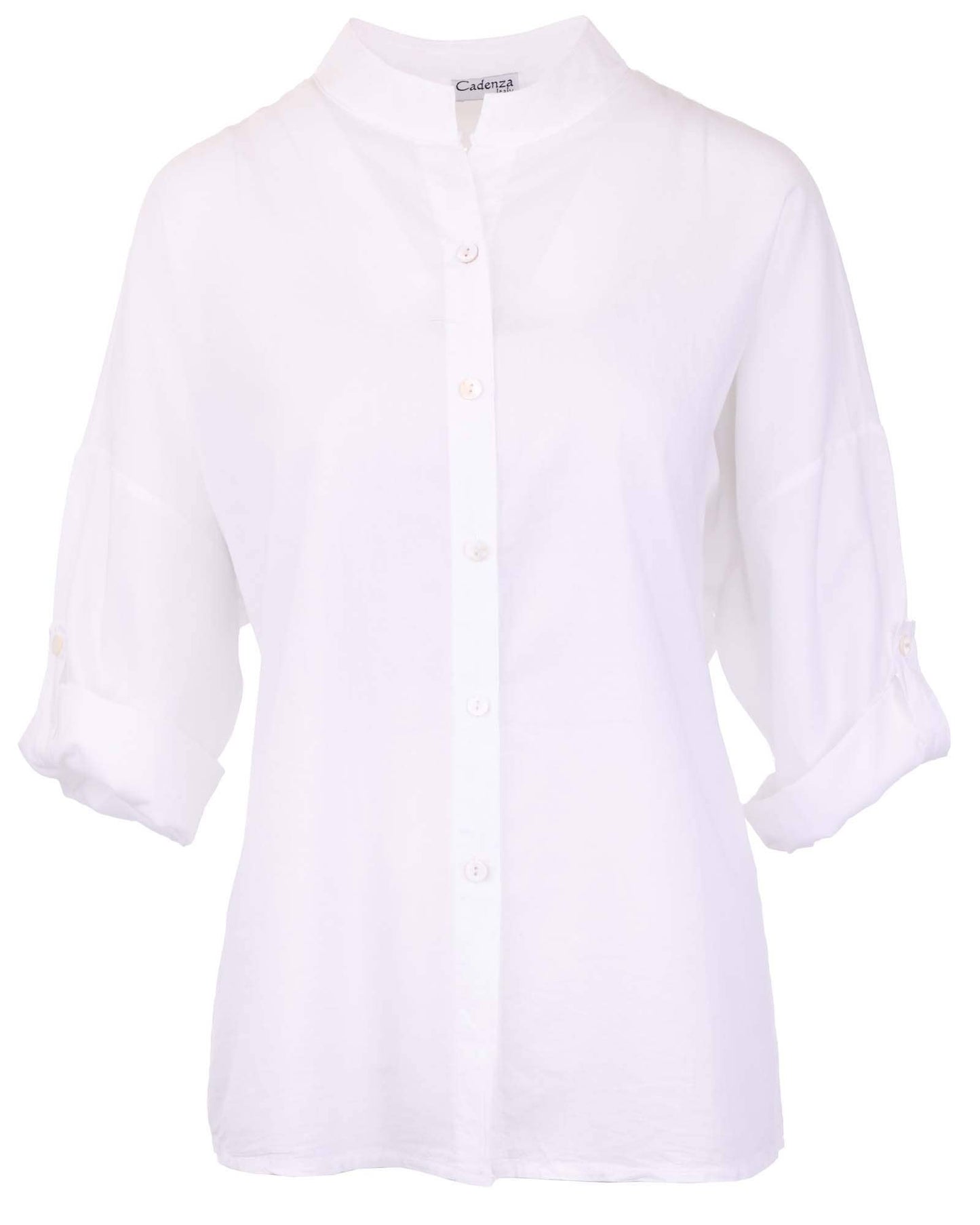 Cadenza Italy Ltd - Cotton Grandad Shirt