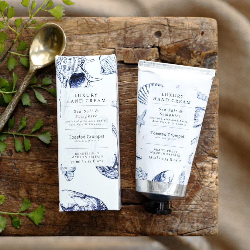 Toasted Crumpet - Sea Salt and Samphire Luxury Hand Cream