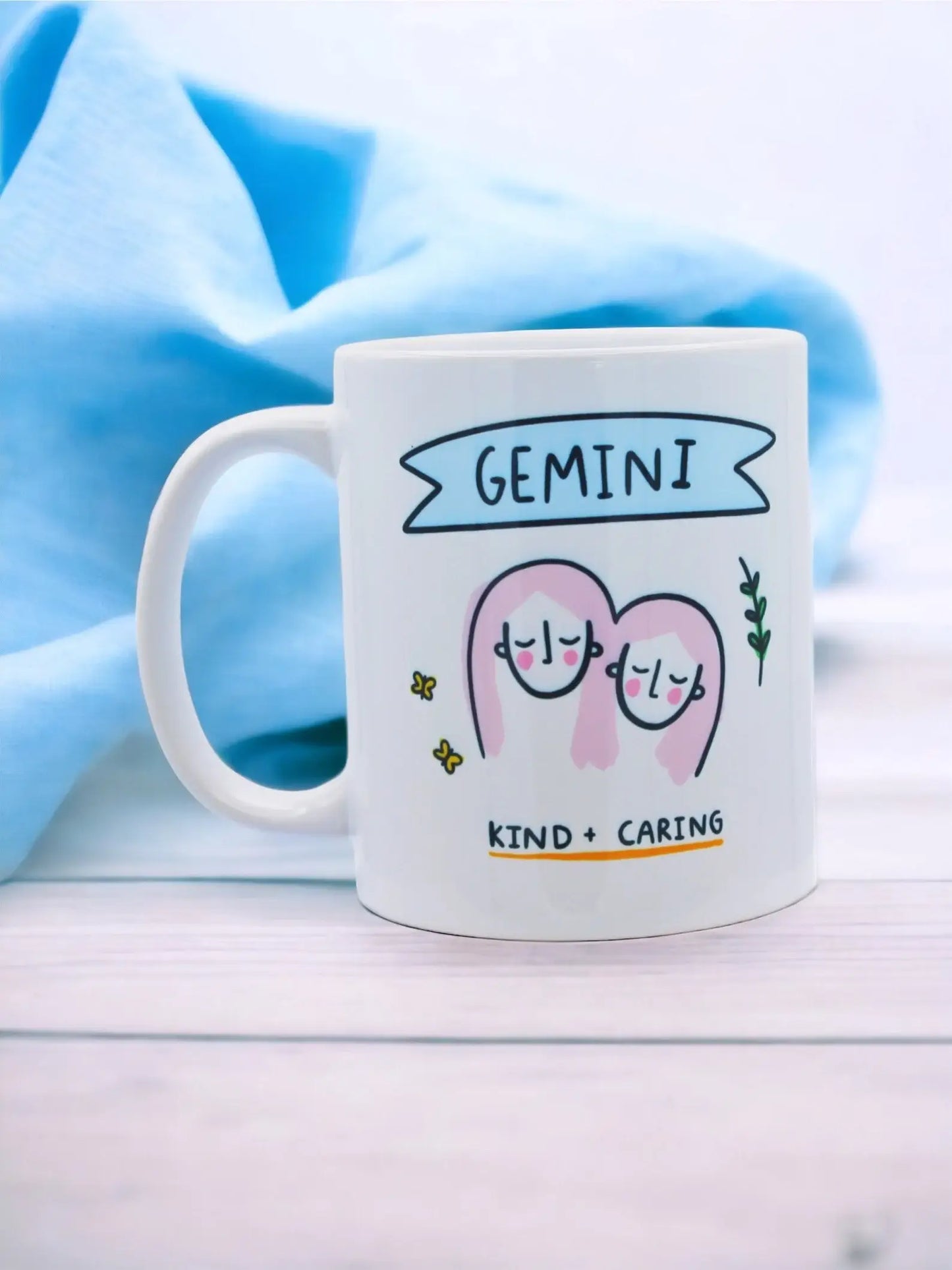 GEMINI Zodiac Mug | Affirmation Gift | Star Sign Gift