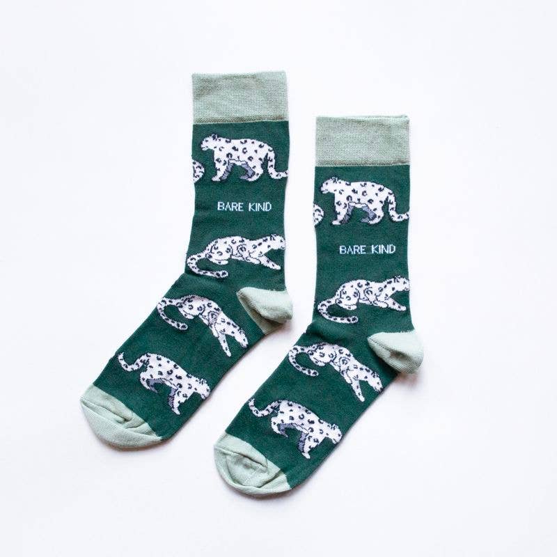 Bare Kind - Snow Leopard Socks