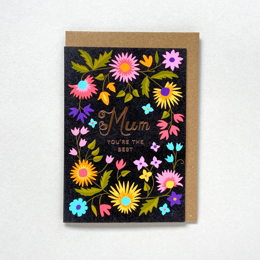 Maggiemagoo Designs Mum you're the best - gold foil, Mother's Day, birthday