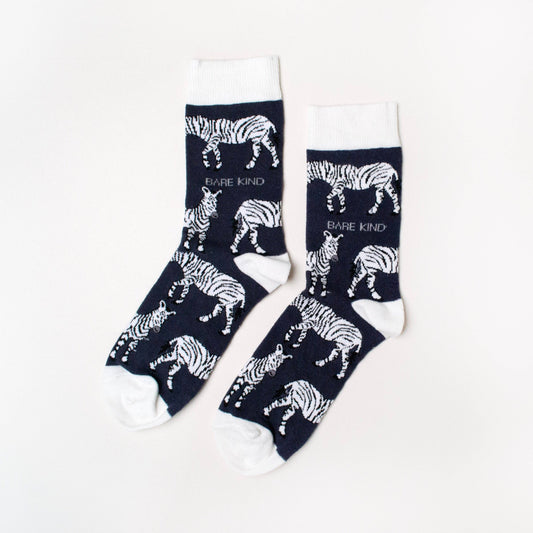 Bare Kind - Zebra Socks