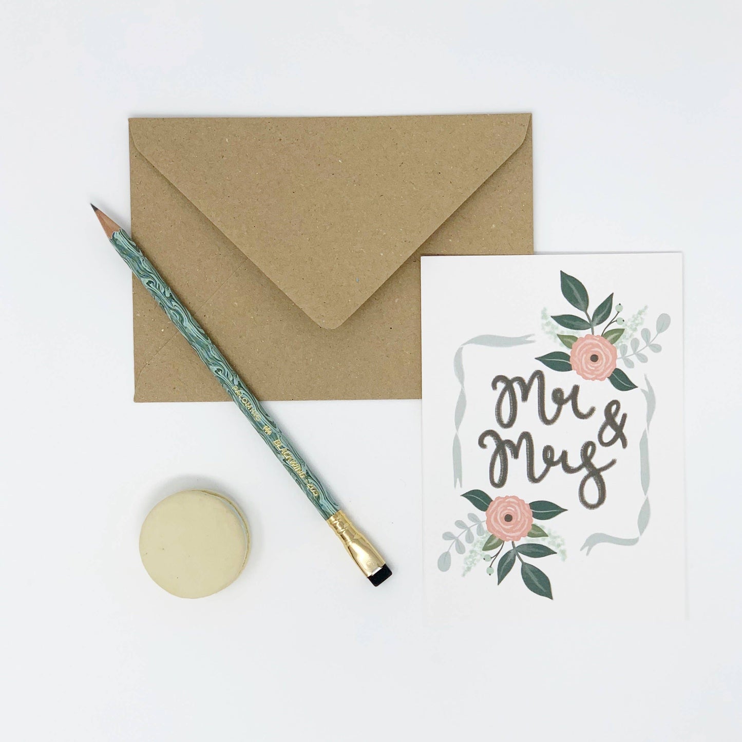 Lomond Paper Co - Mr & Mrs Wedding Day Card