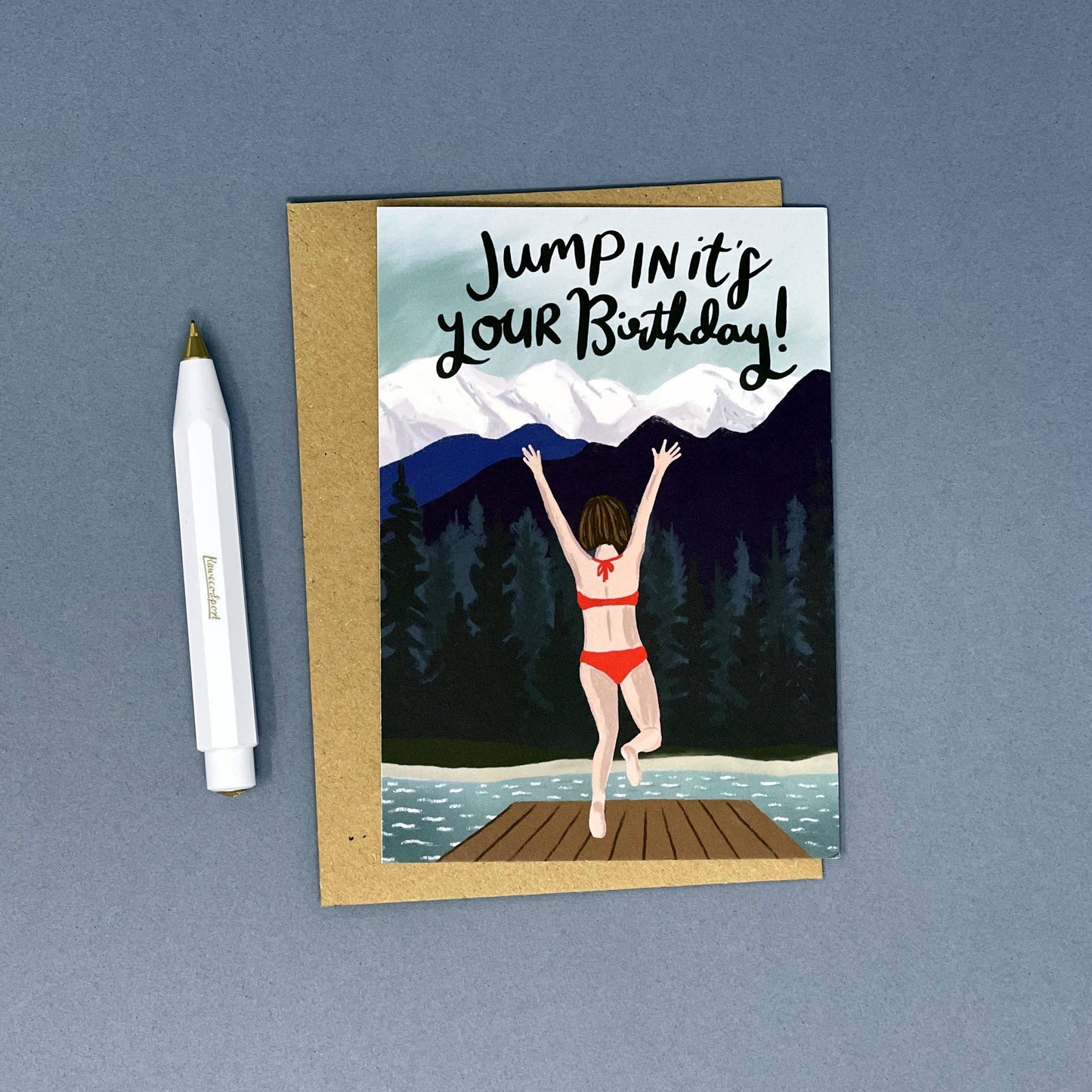 Lomond Paper Co - Jump In It's Your Birthday Card