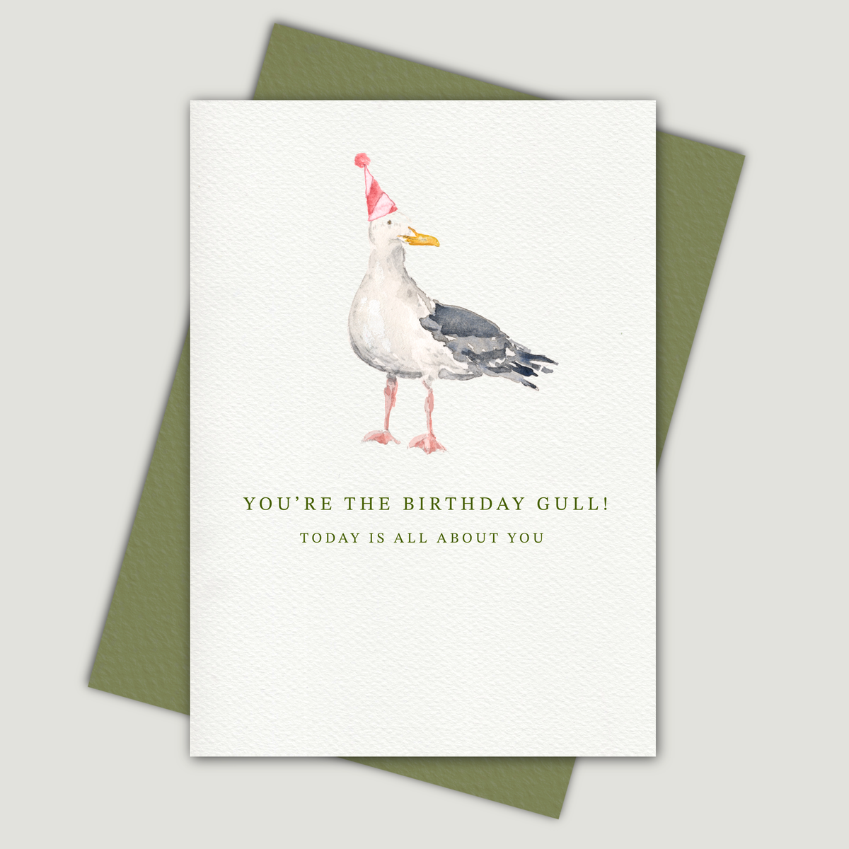 Honey & Incense - Birthday Gull Card | Quacking Puns