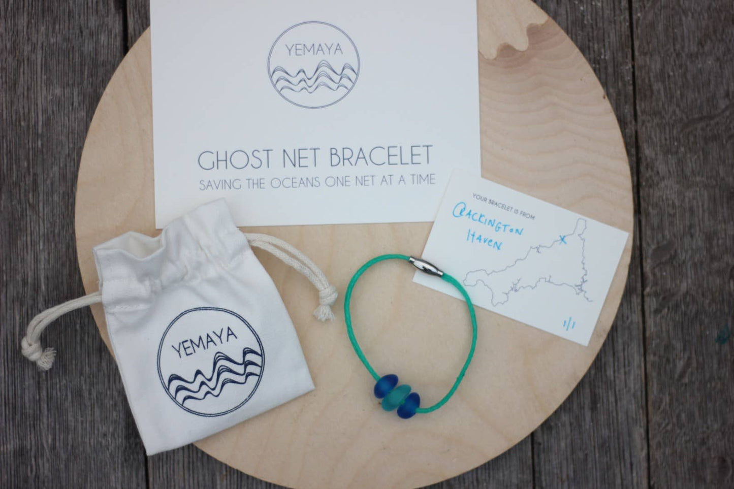 Yemaya Collections - Ghost Net Bracelet - no bead