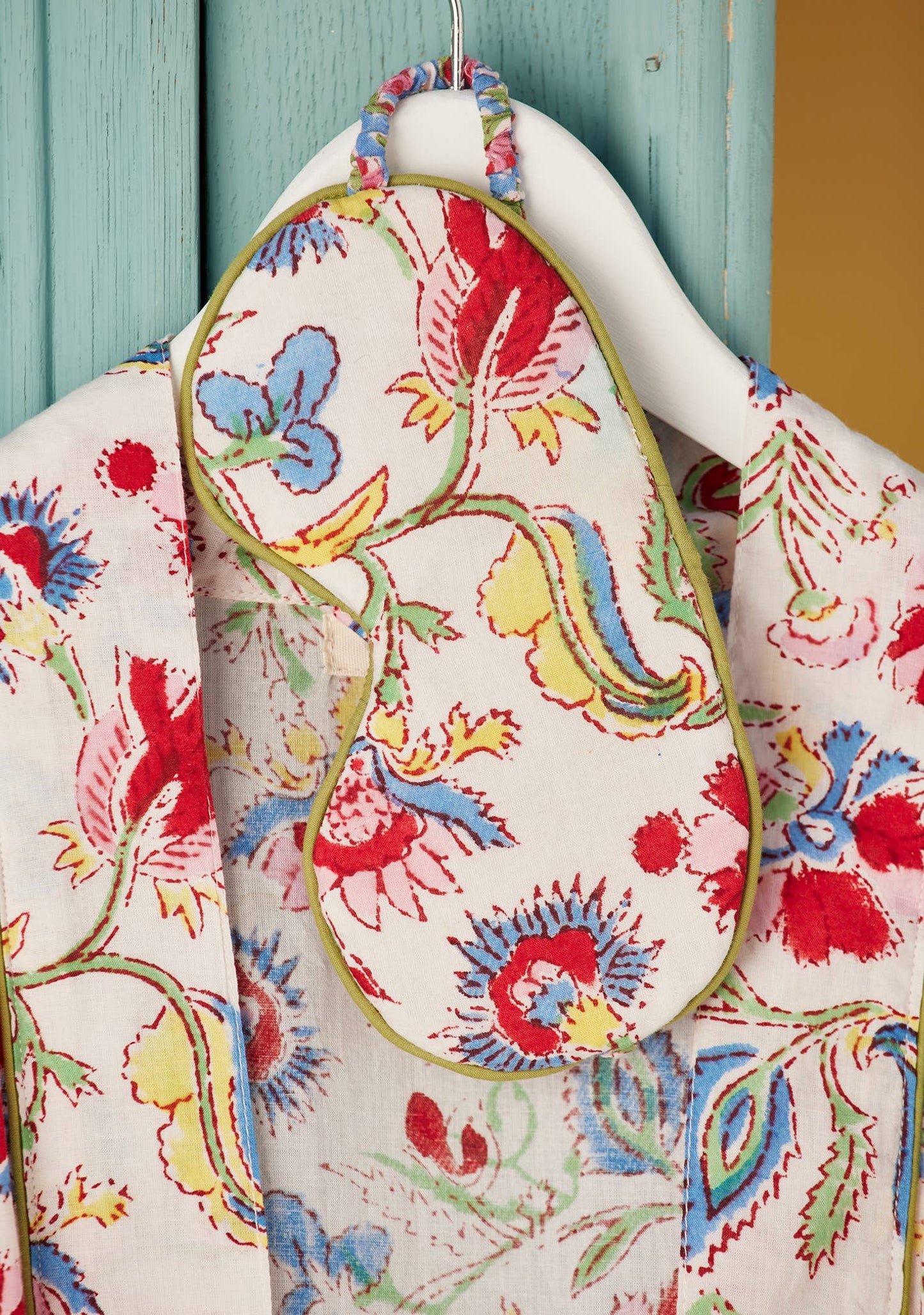 Namaste - Shvanthi Reversible Block Print Eye Mask