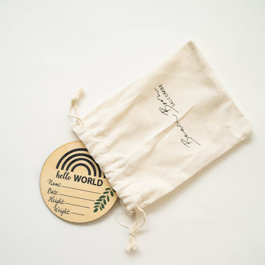 Beach Born Salcombe Ltd - Hello World Wooden Disc