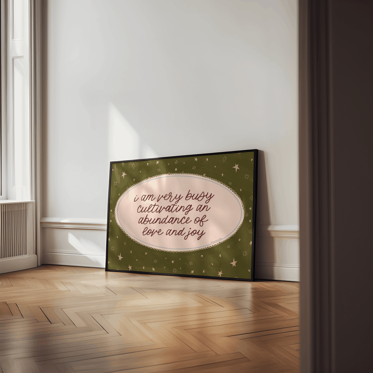 Cultivating Joy | Affirmation Print