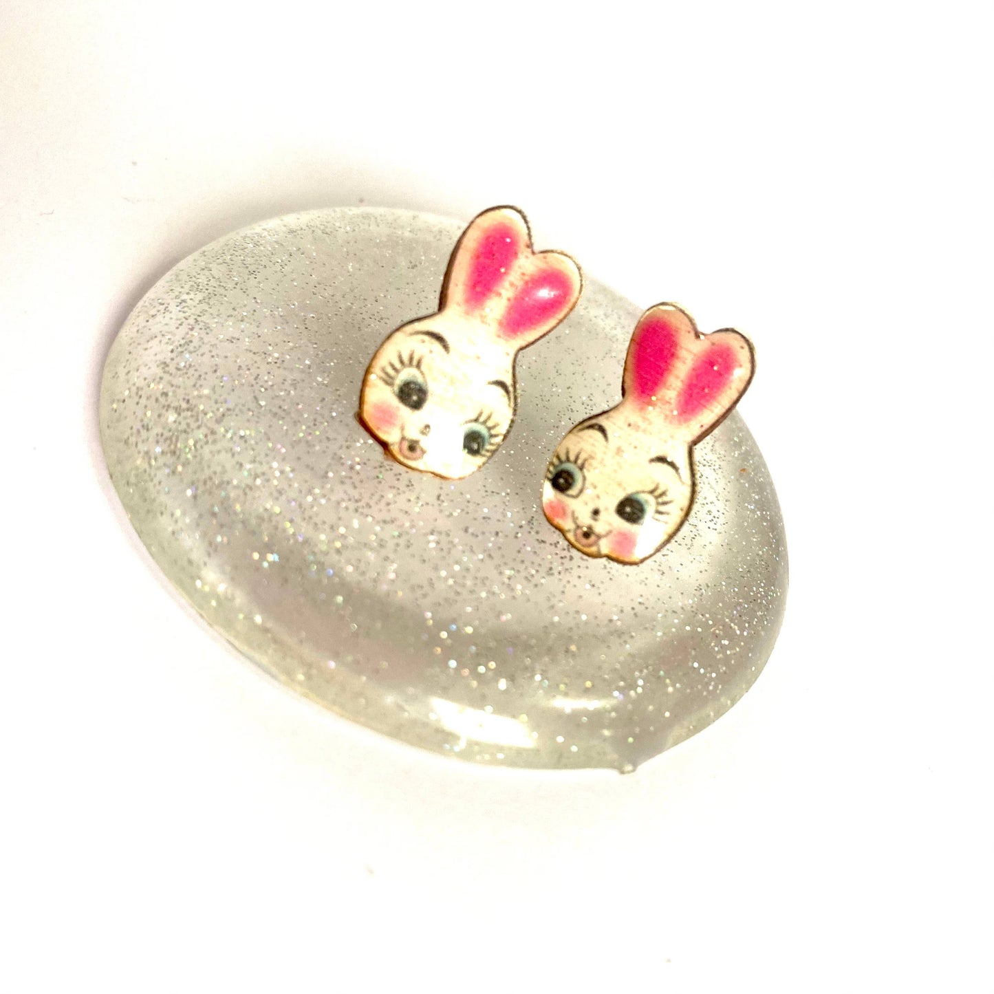 Rosie Rose Parker - Bunny Easter earrings