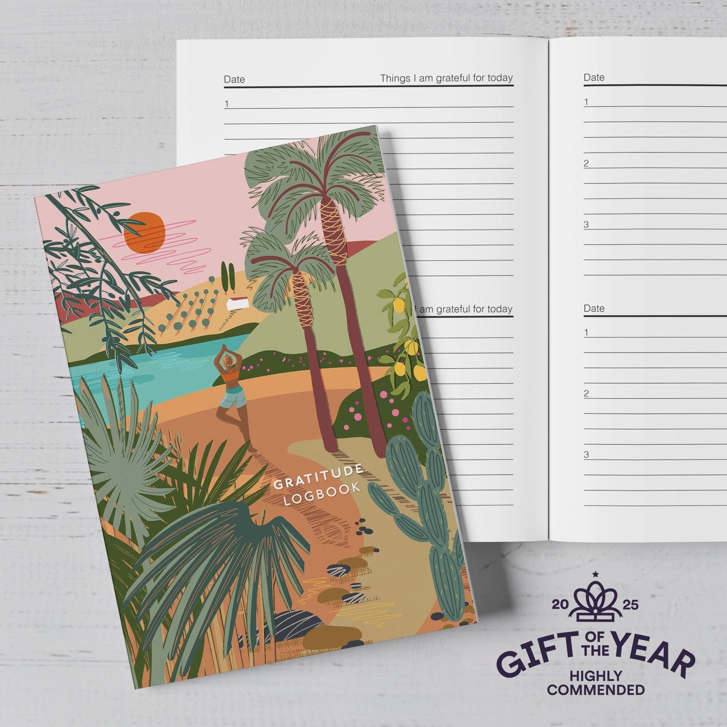 Gratitude logbook - exhale