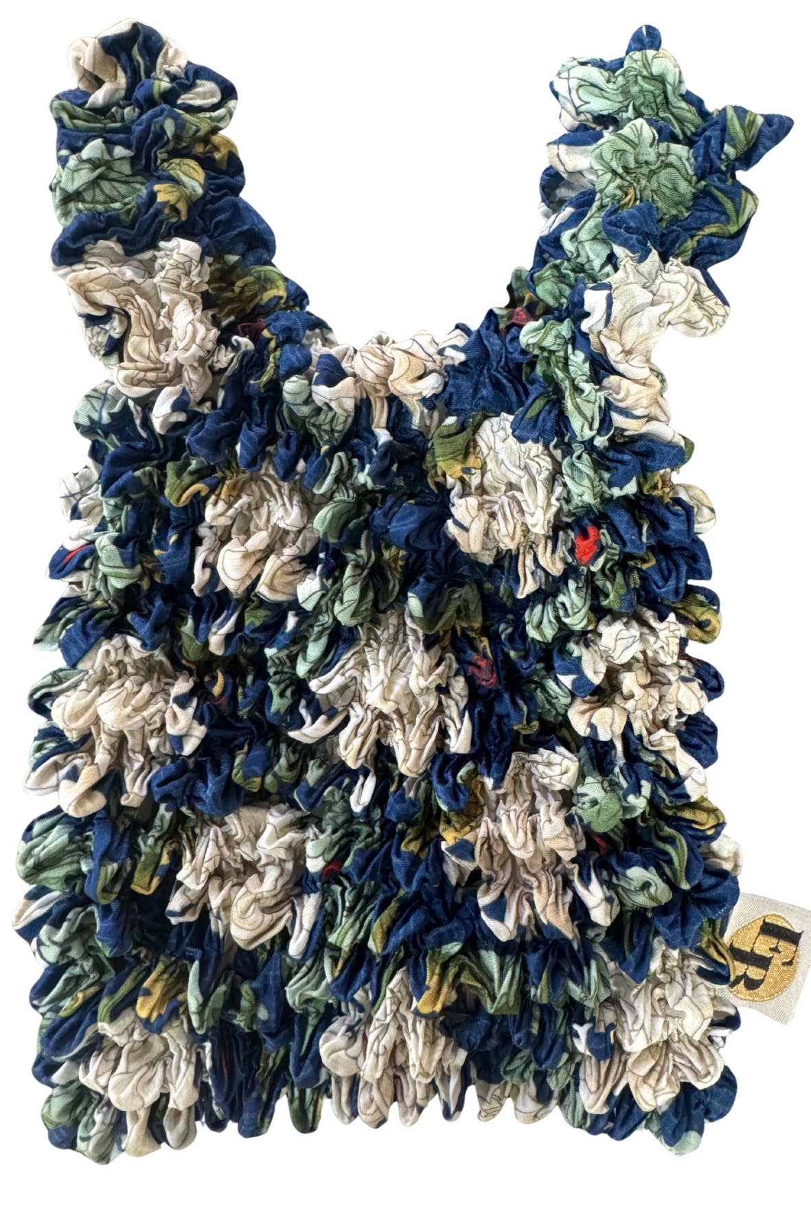 Tote Bag Eco Sustainable Floral CHRYSANTHEMUM