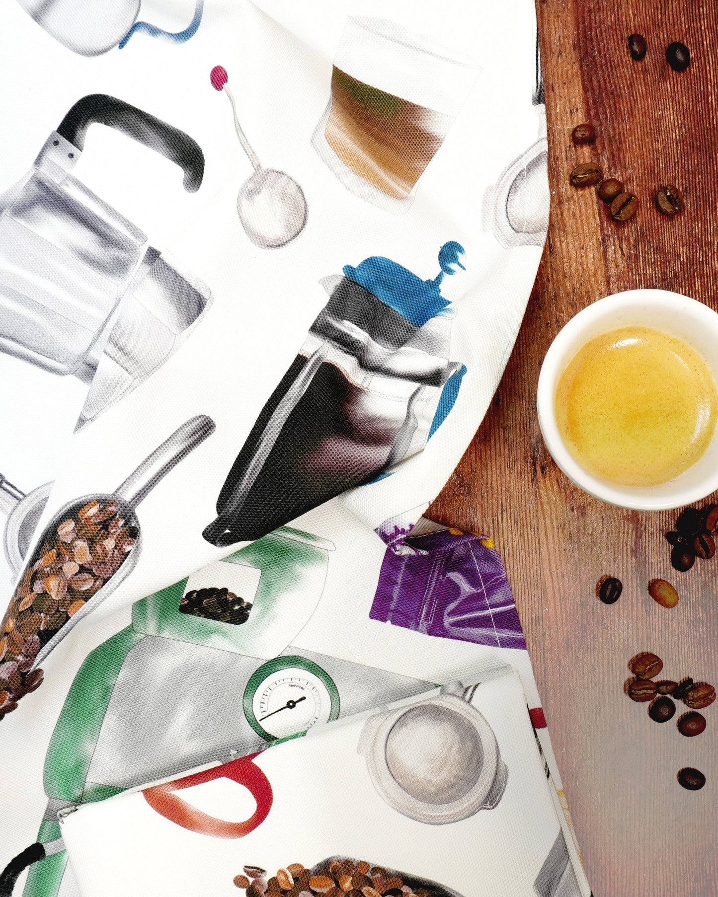 But First, Coffee Tea Towel - 100% Cotton - Kitchen