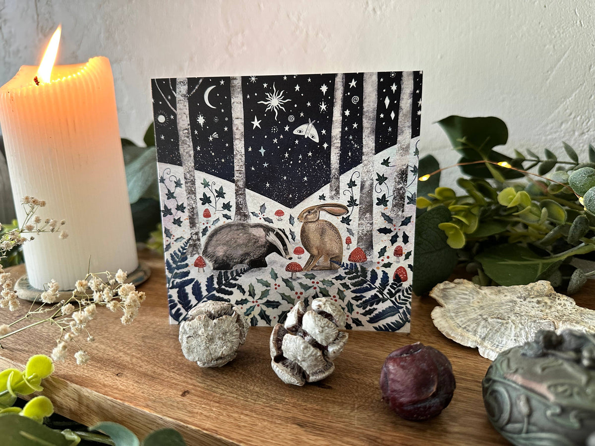 Glitter & Earth - Pack of 5 winter cards