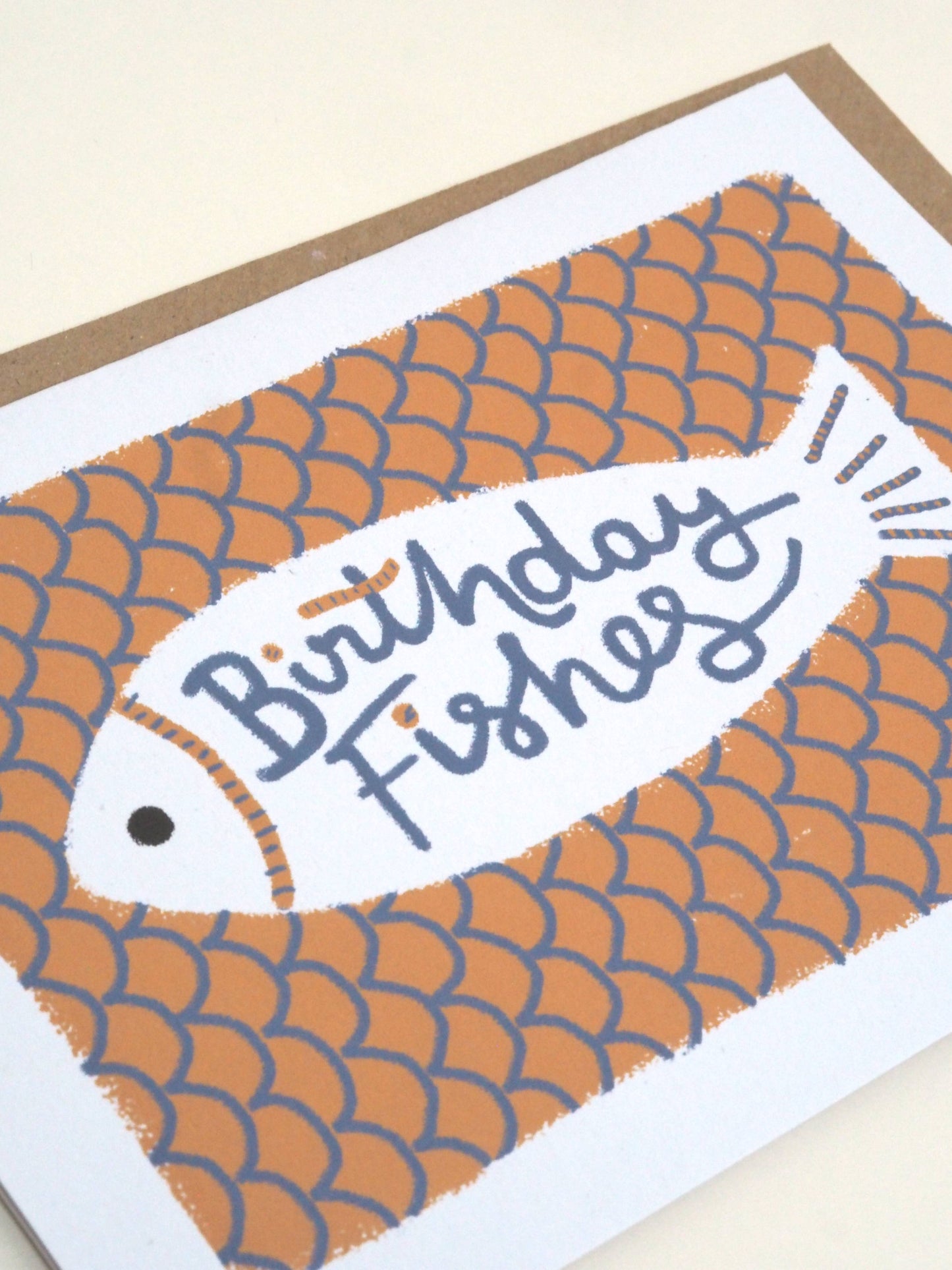 Birthday Fishes - Fun Coastal Fish - Birthday Card