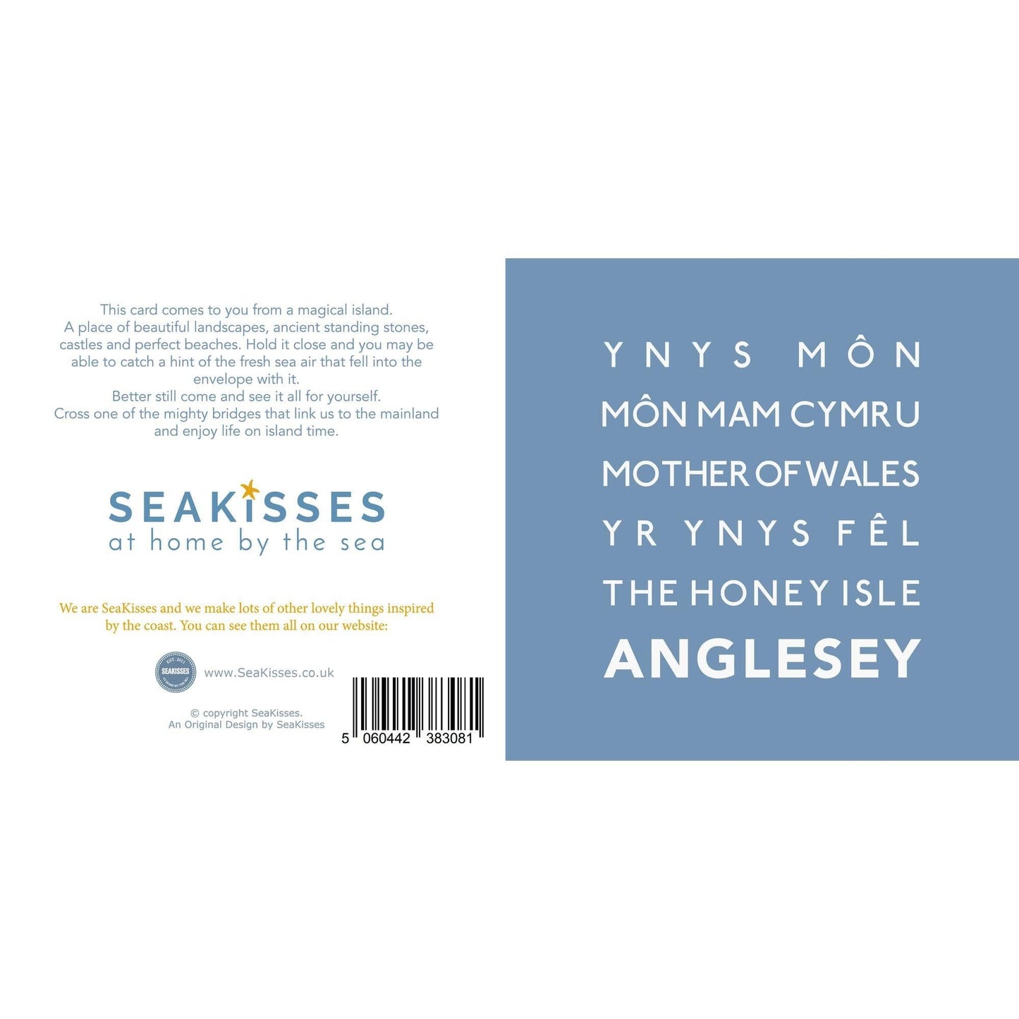 Anglesey - Greeting Card