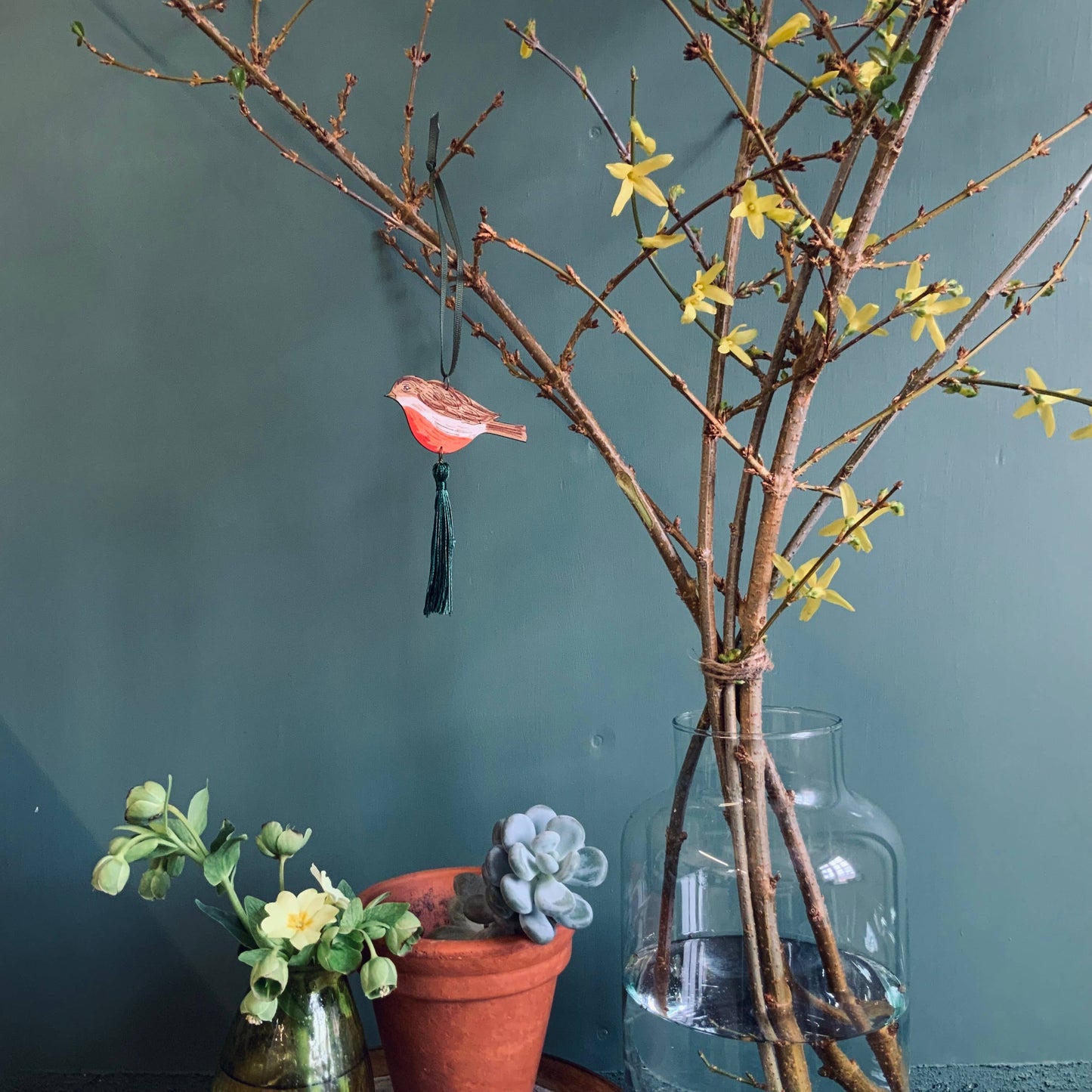 Robin Tassel Decoration