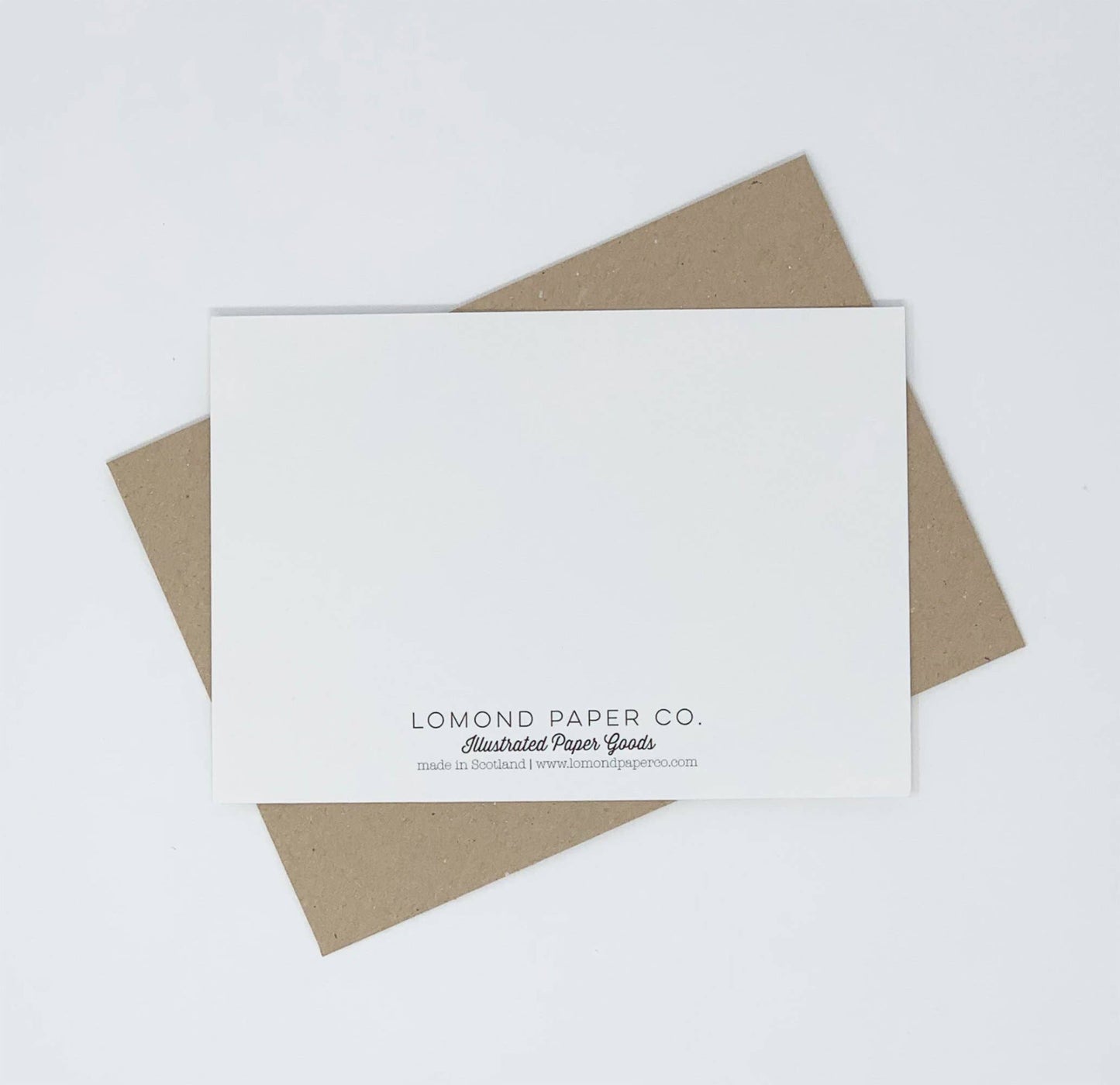 Lomond Paper Co - Mr & Mrs Floral Wedding Card