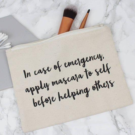 Rocket and Fox - Emergency Mascara Make Up Bag