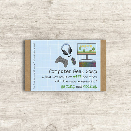 Dandelion Stationery - Computer Geek Soap - Humorous Soap Gift