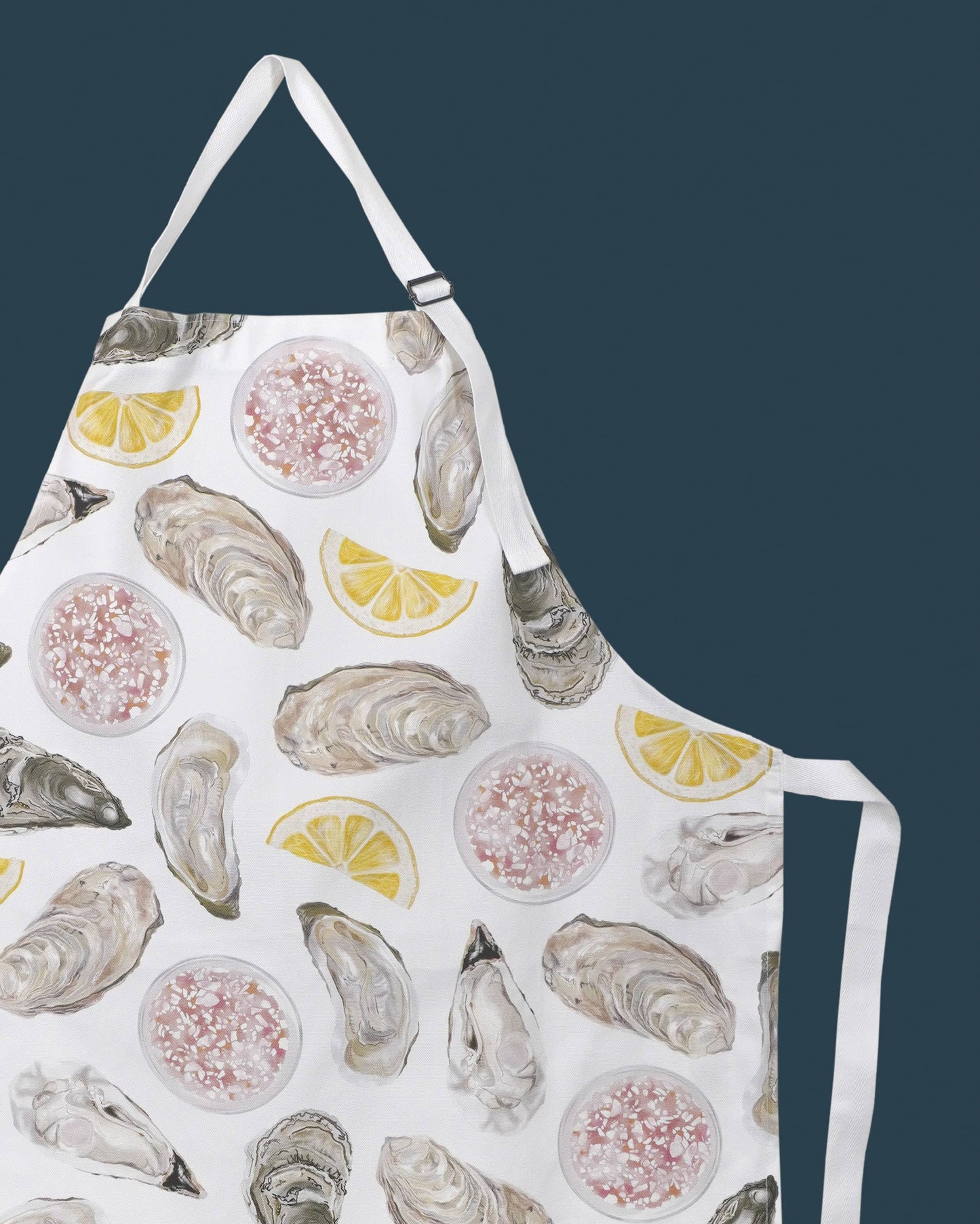 Oyster Apron - British Made - 100% Cotton - Seaside Apron