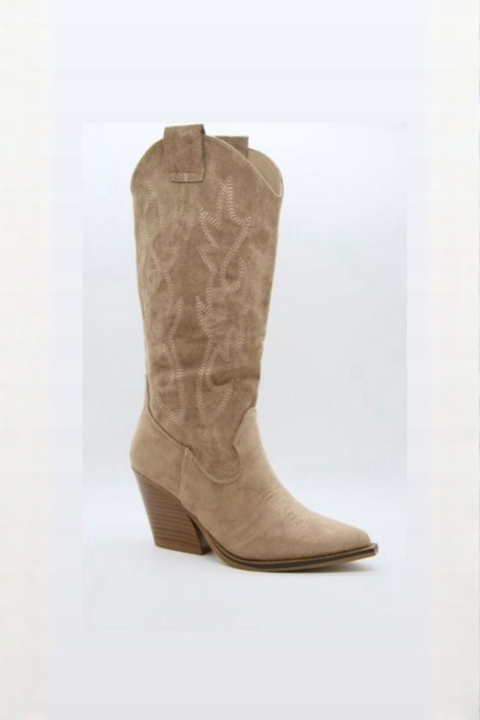 Mid Calf Cowboy Boots
