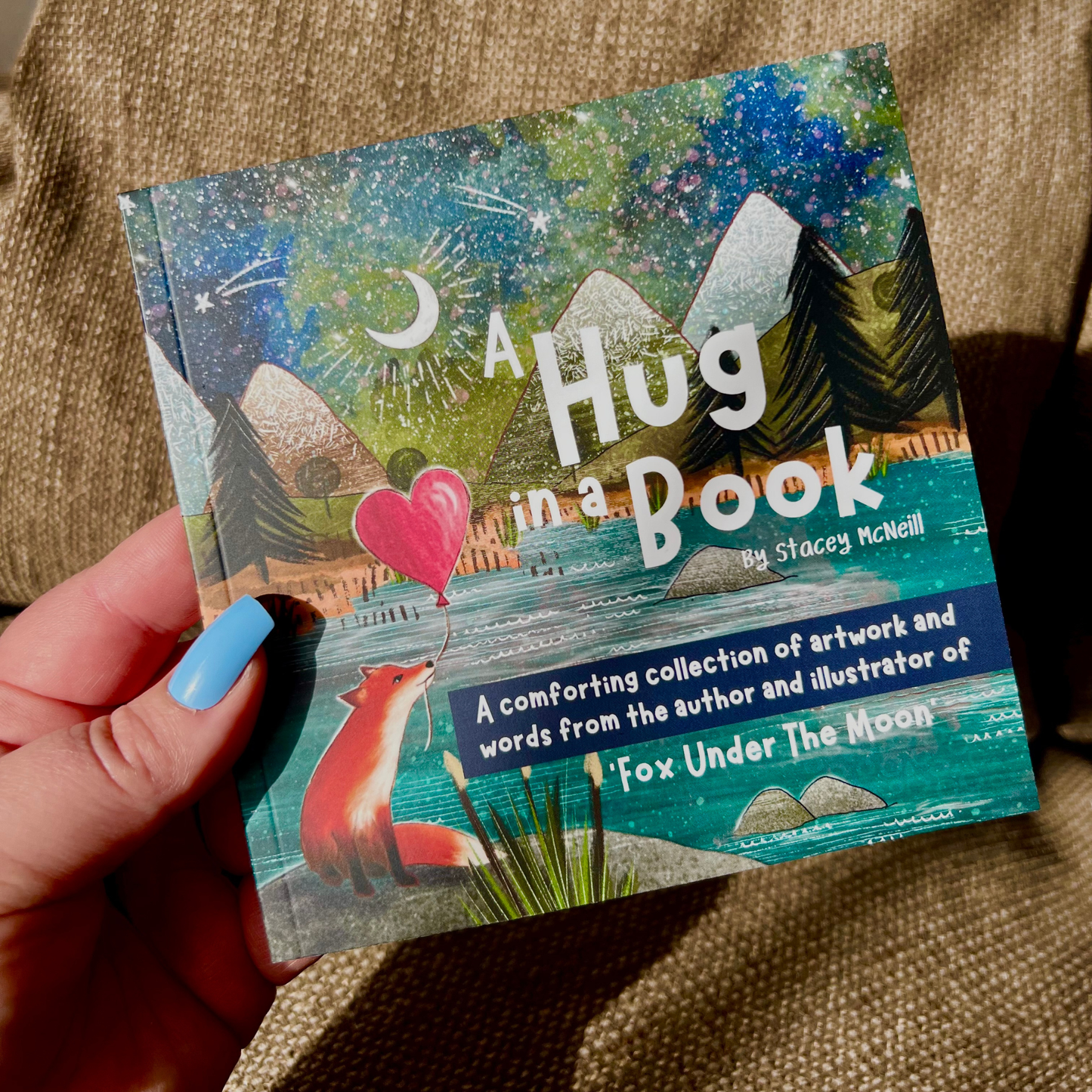 Fox under the Moon - Hug In A Book mini book