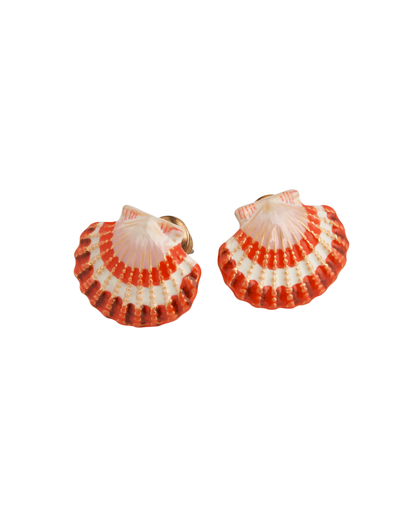 FABLE Clam Shell Stud Earrings