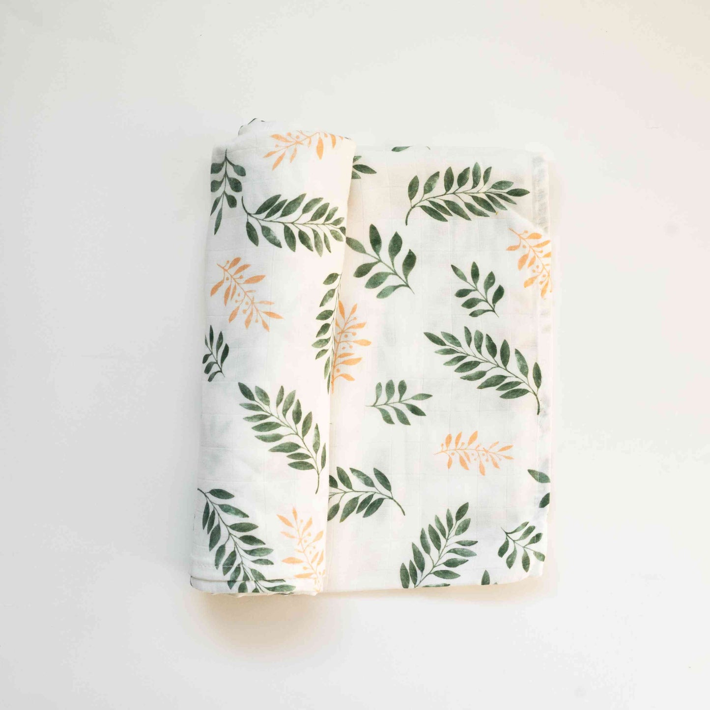 Beach Born Salcombe Ltd Dancing Leaves Muslin Swaddle