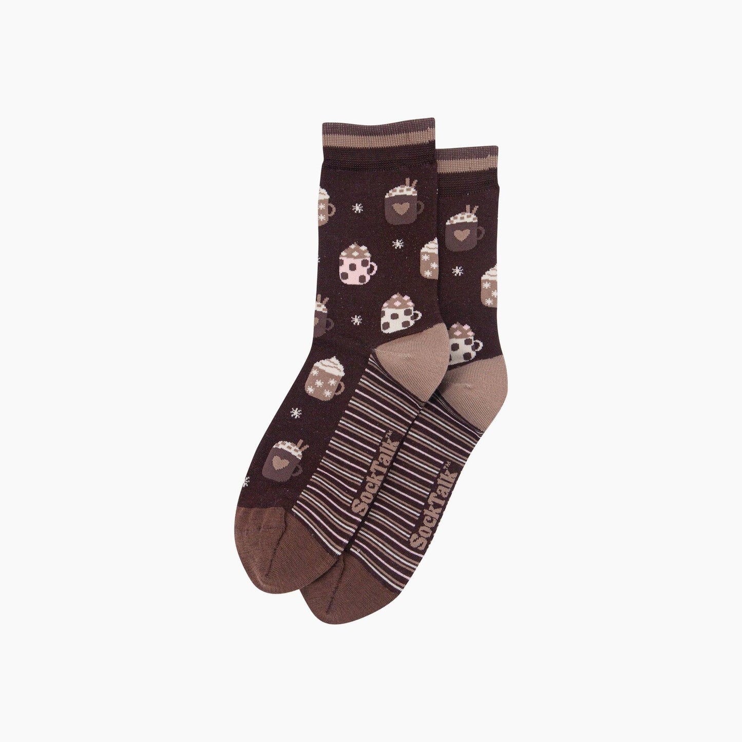 Hot Chocolate Women's Bamboo Socks in Brown