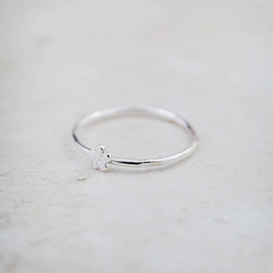 Lucy Kemp - Sterling Silver Mini Flower Ring
