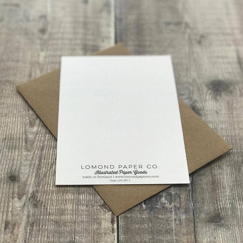 Lomond Paper Co - Mr & Mrs Wedding Day Card