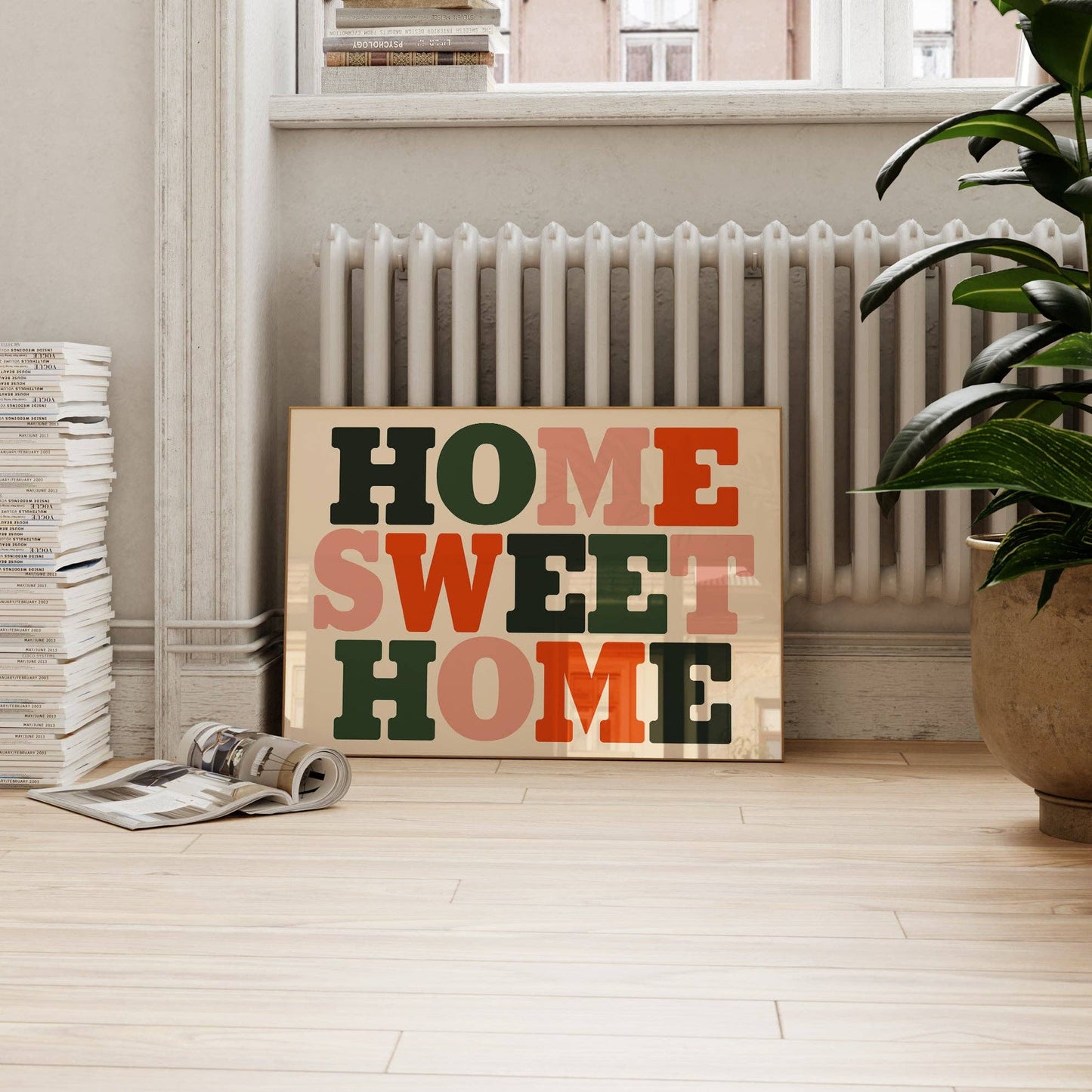 Lune Club - Home Sweet Home Bold Print