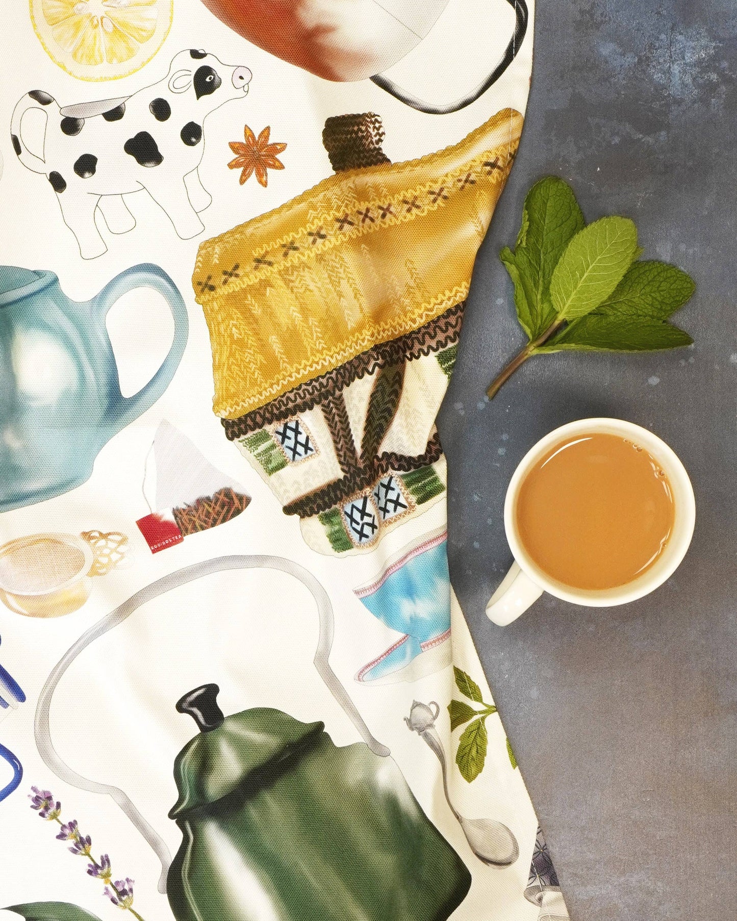 Time For A Brew Tea Towel - British - 100% Cotton