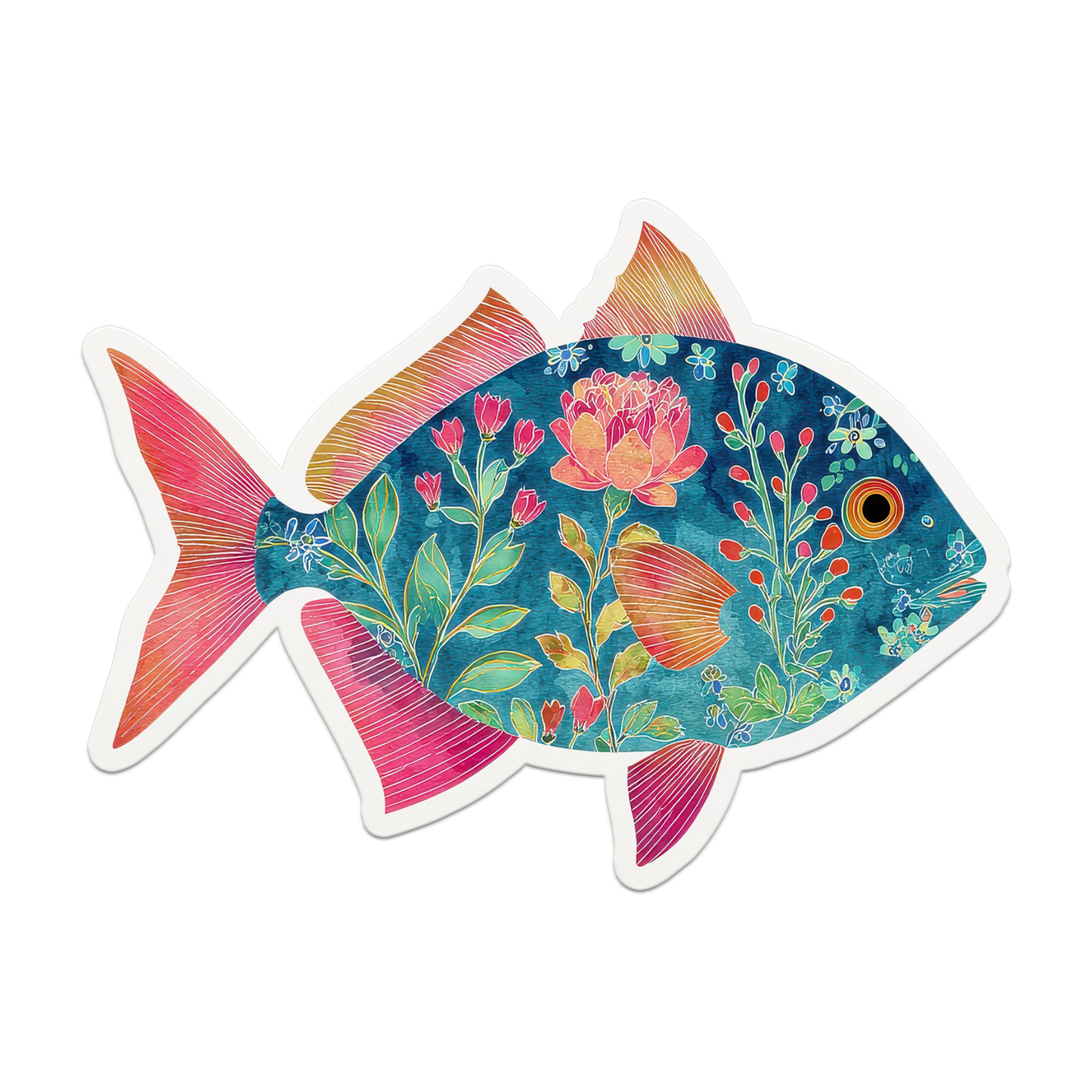 Fish Seaside Coastal Postcards Stationery Notecards