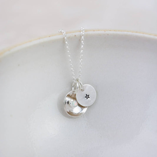 Lucy Kemp Jewellery - Sterling Silver Boho Pendant