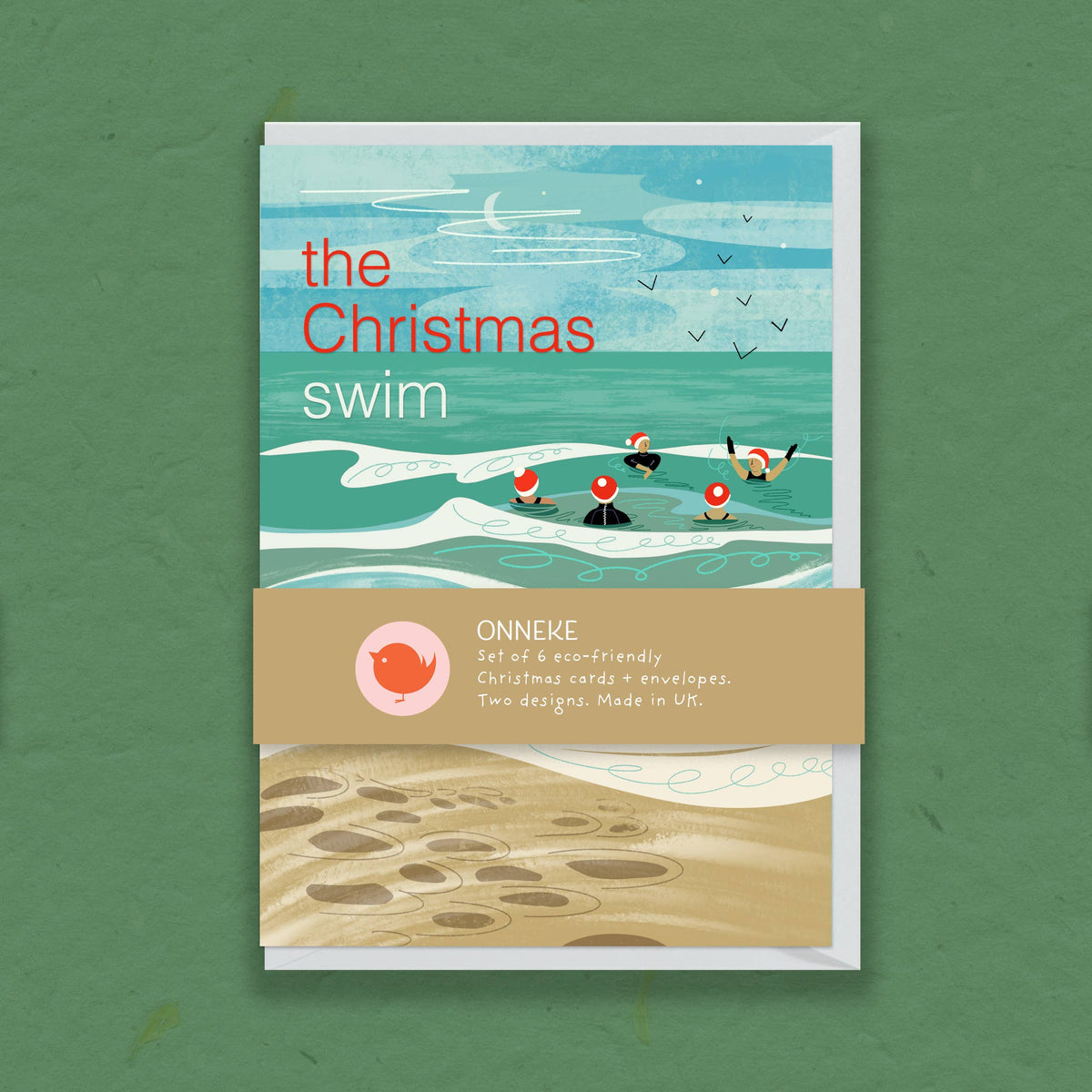 The Christmas Swim & The Christmas Walk | Pack of 6 Cards
