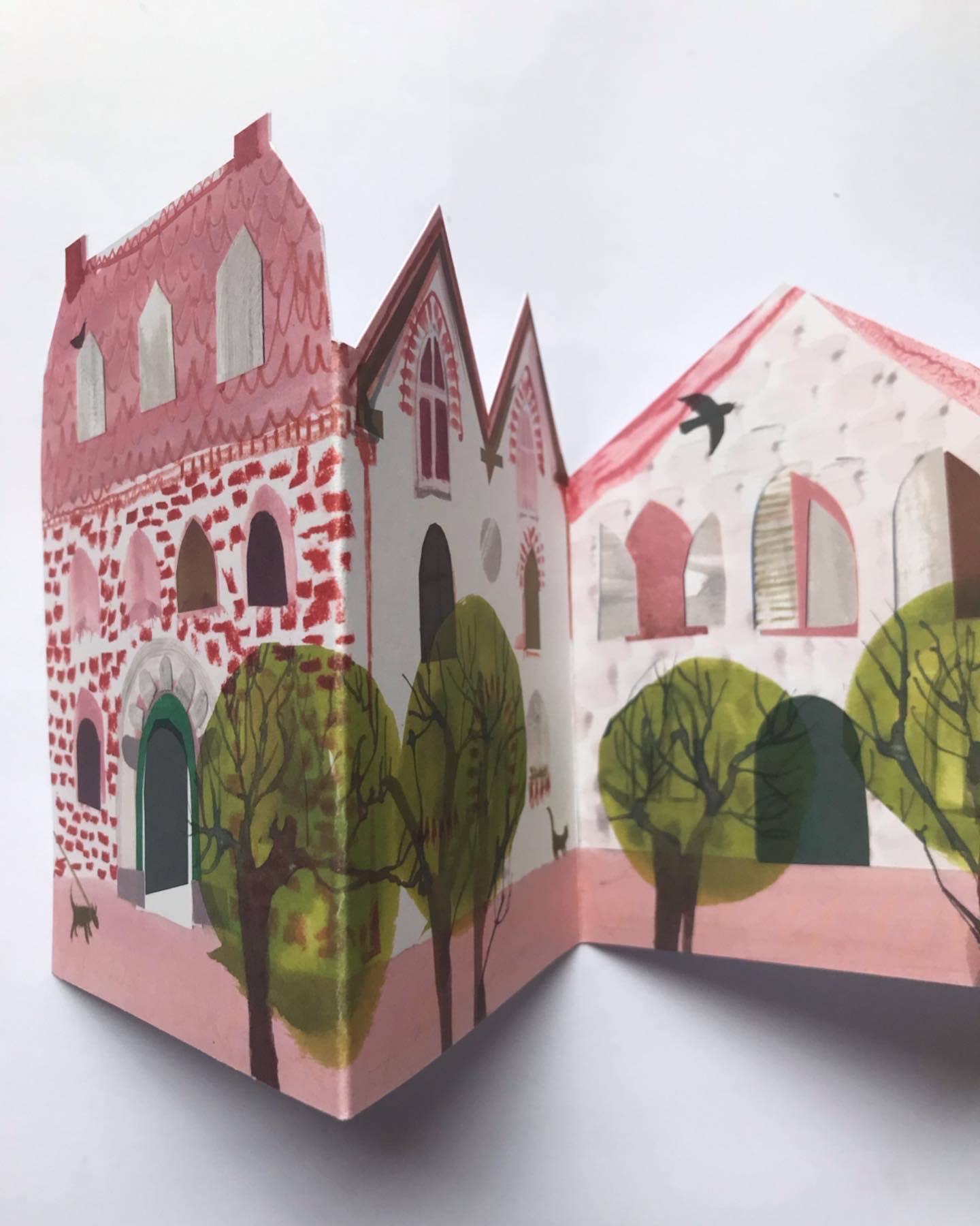 Esther Kent Design - Little Street Concertina Card