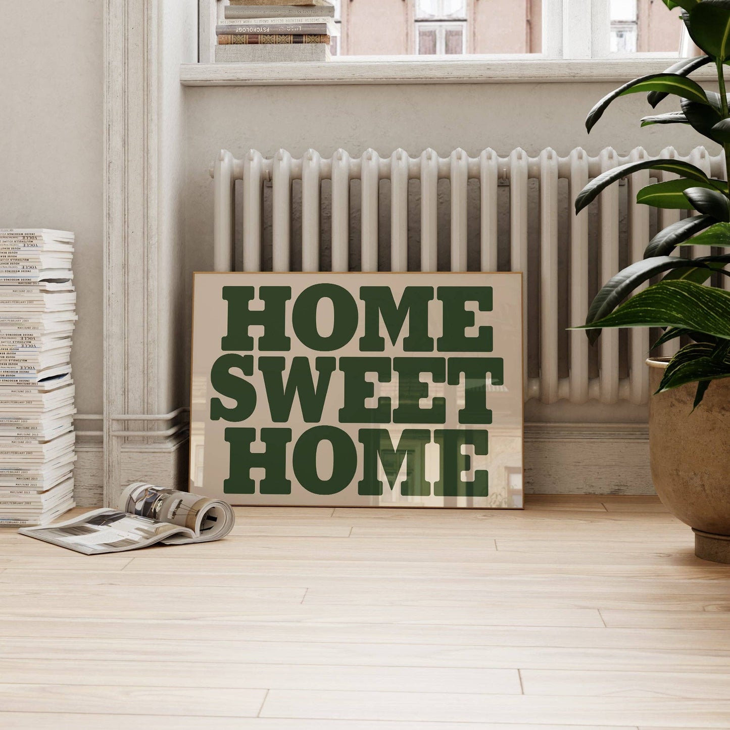 Lune Club - Home Sweet Home Bold Print