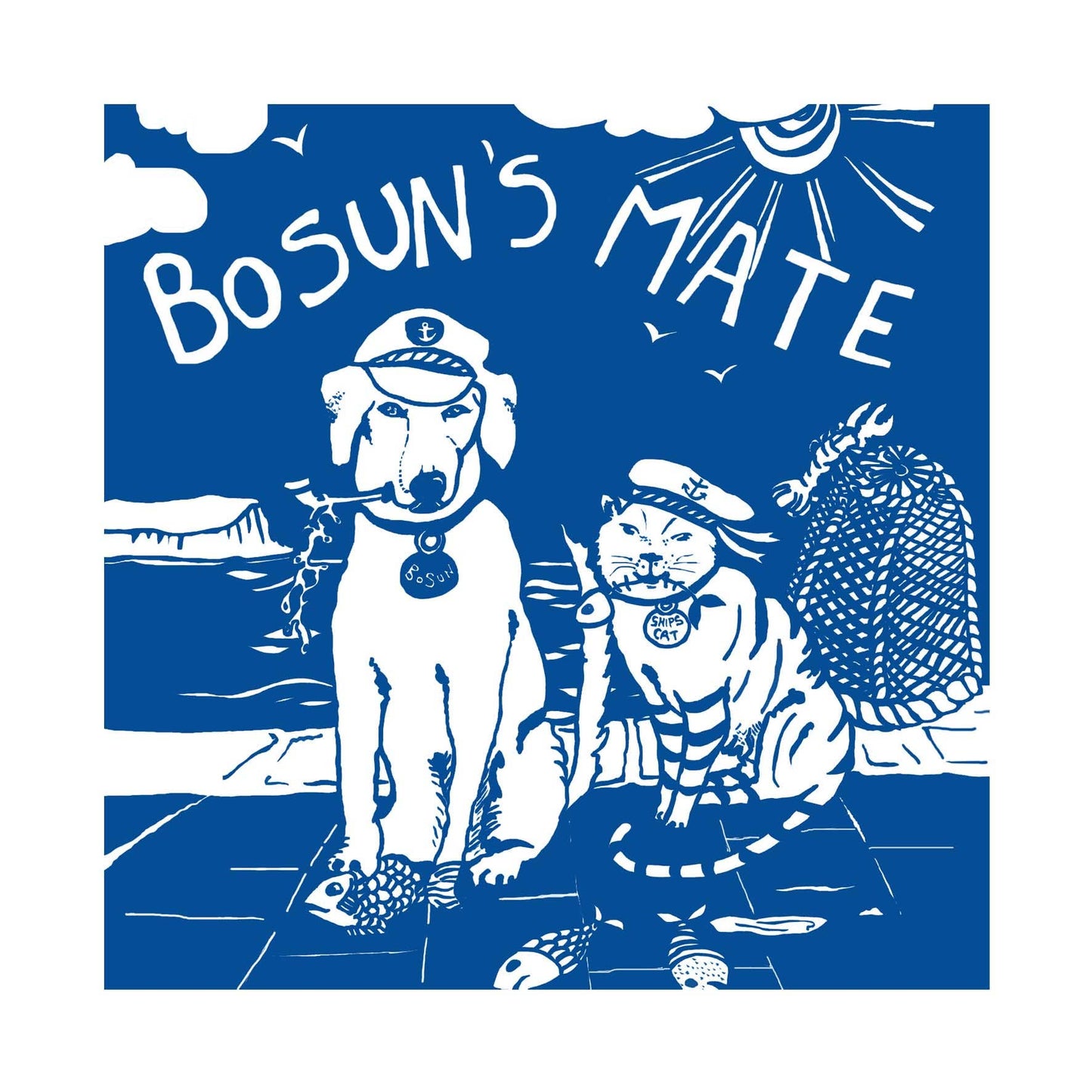 Port & Lemon - Bosuns Mate Greetings Card