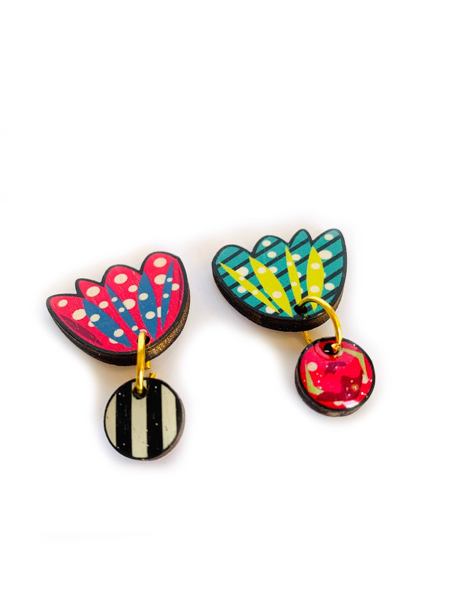 Rosie Rose Parker - Funky statement earrings