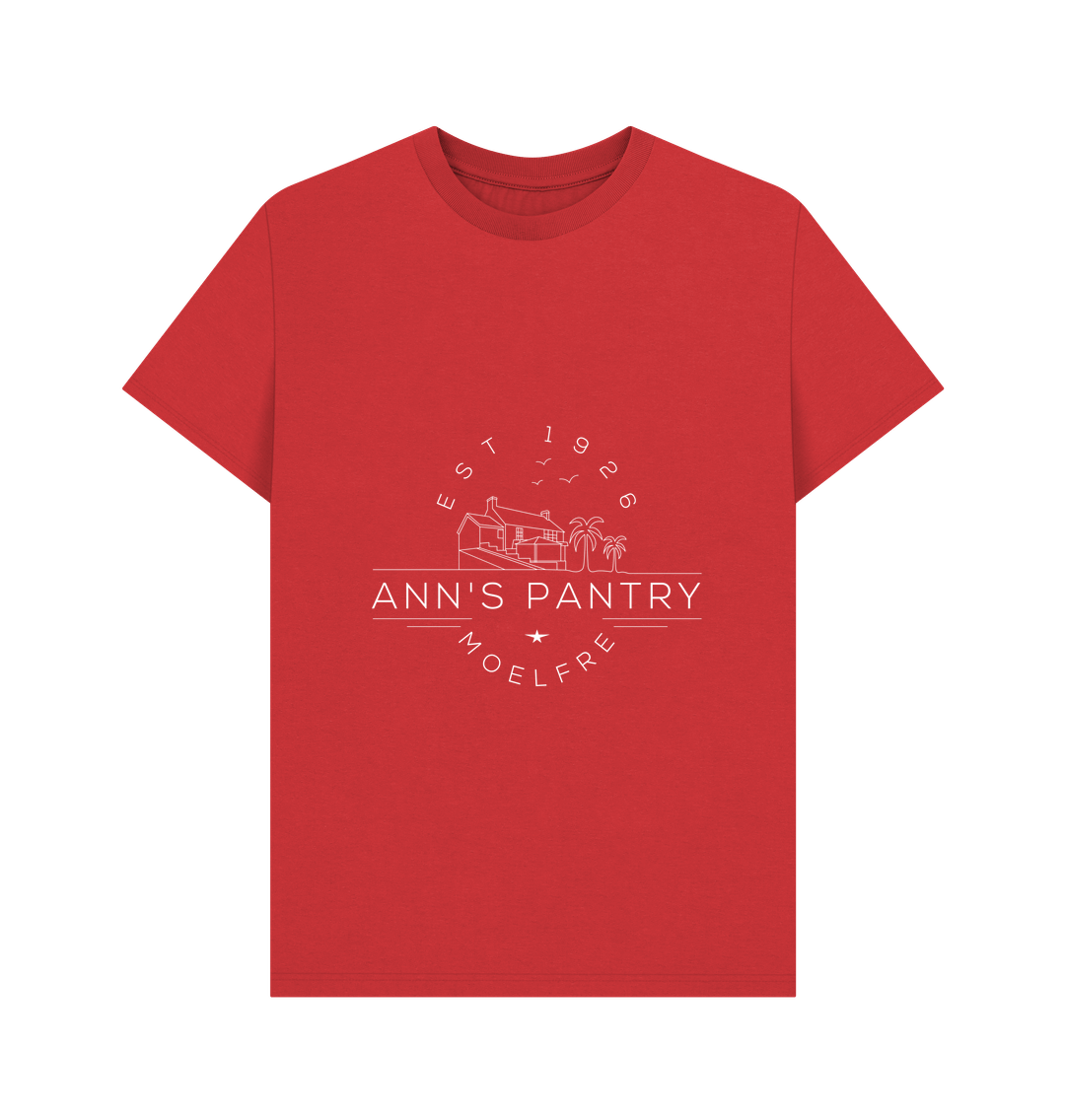 Red Ann's Pantry Unisex Logo 1 T-shirt