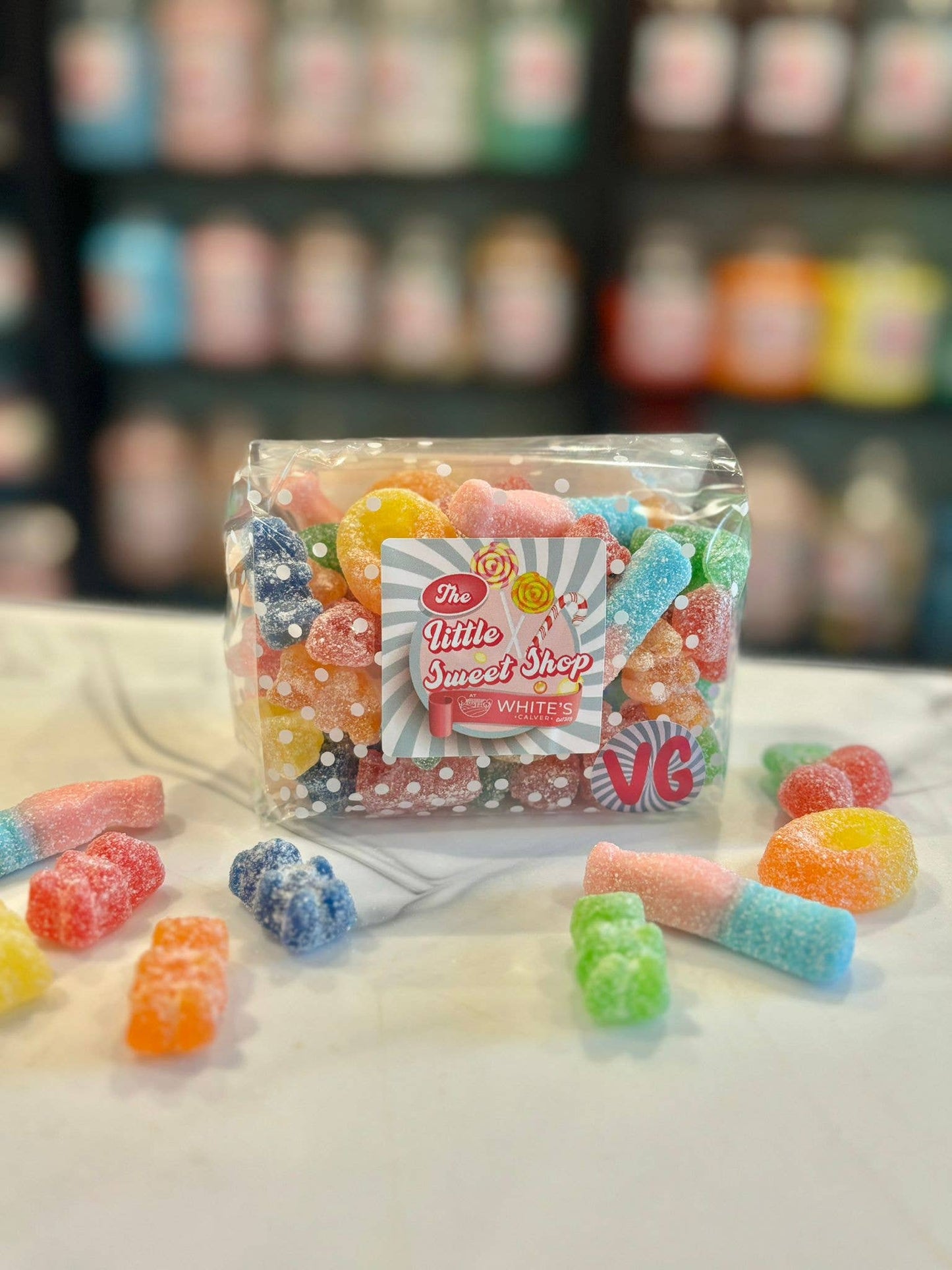 Vegan Fizzy Mix Sweet Bag 250g