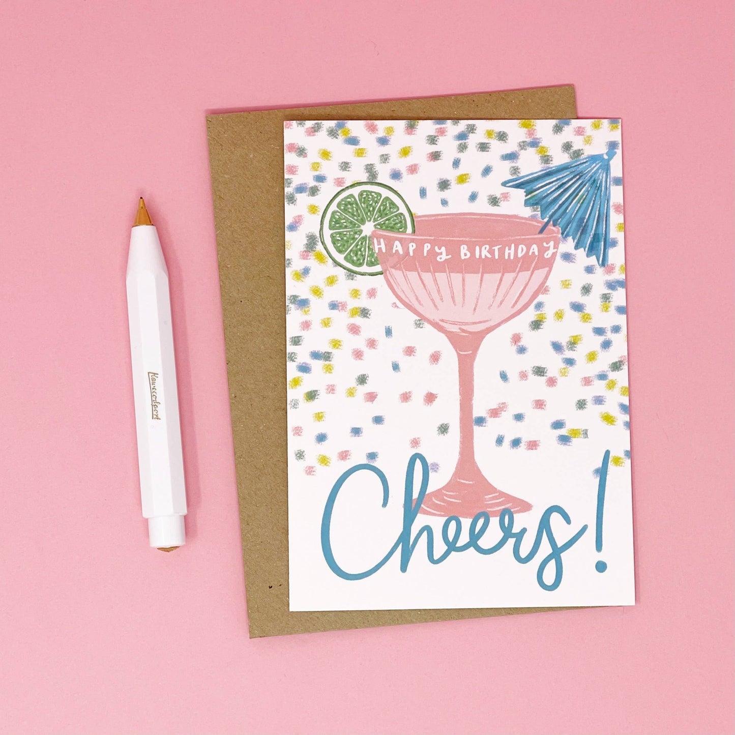 Lomond Paper Co - Cheers - Birthday Card