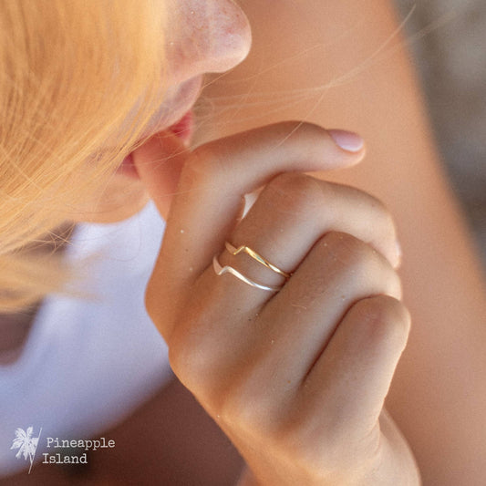 Pineapple Island - Turning Tides Ring, Adjustable Ring by Pineapple Island - ST-110